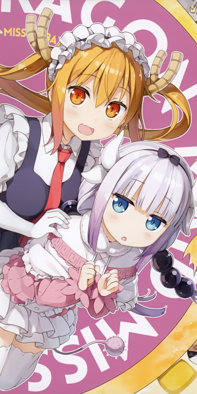 Anime Miss Kobayashis Dragon Maid Kanna Kamui Tohru Miss Kobayashis