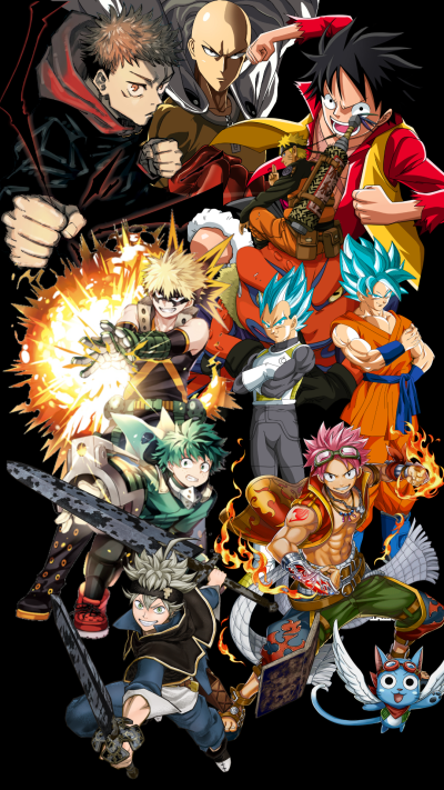 Anime Crossover My Hero Academia Dragon Ball Super Jujutsu Kaisen