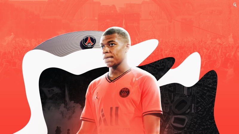 Kylian Mbappe PSG French Football Sport 4K Paris Soccer Paris