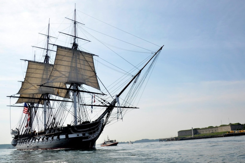 Nature Historic No People Frigate Body Outdoors Old Ironsides