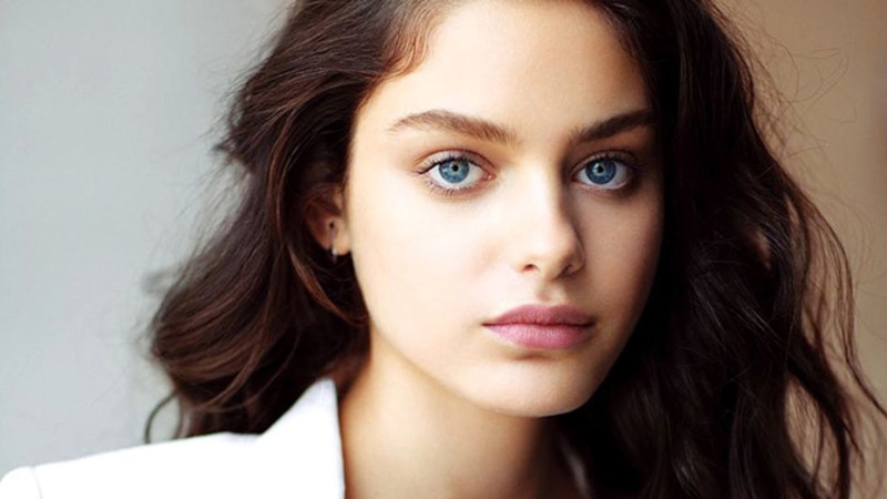 Brunette Actress P Odeya Rush Blue Eyes Face Actresses Hd