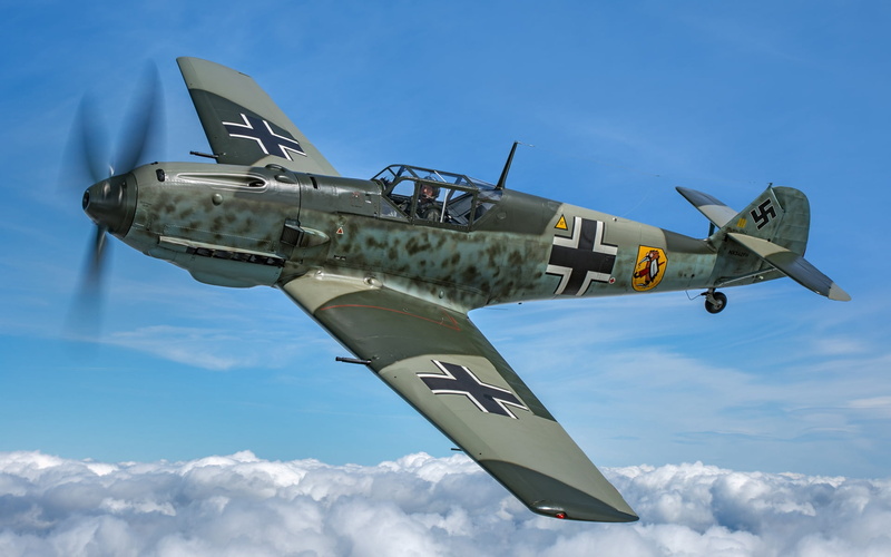 The Second World War Luftwaffe Air Force Messerschmitt Bf 109