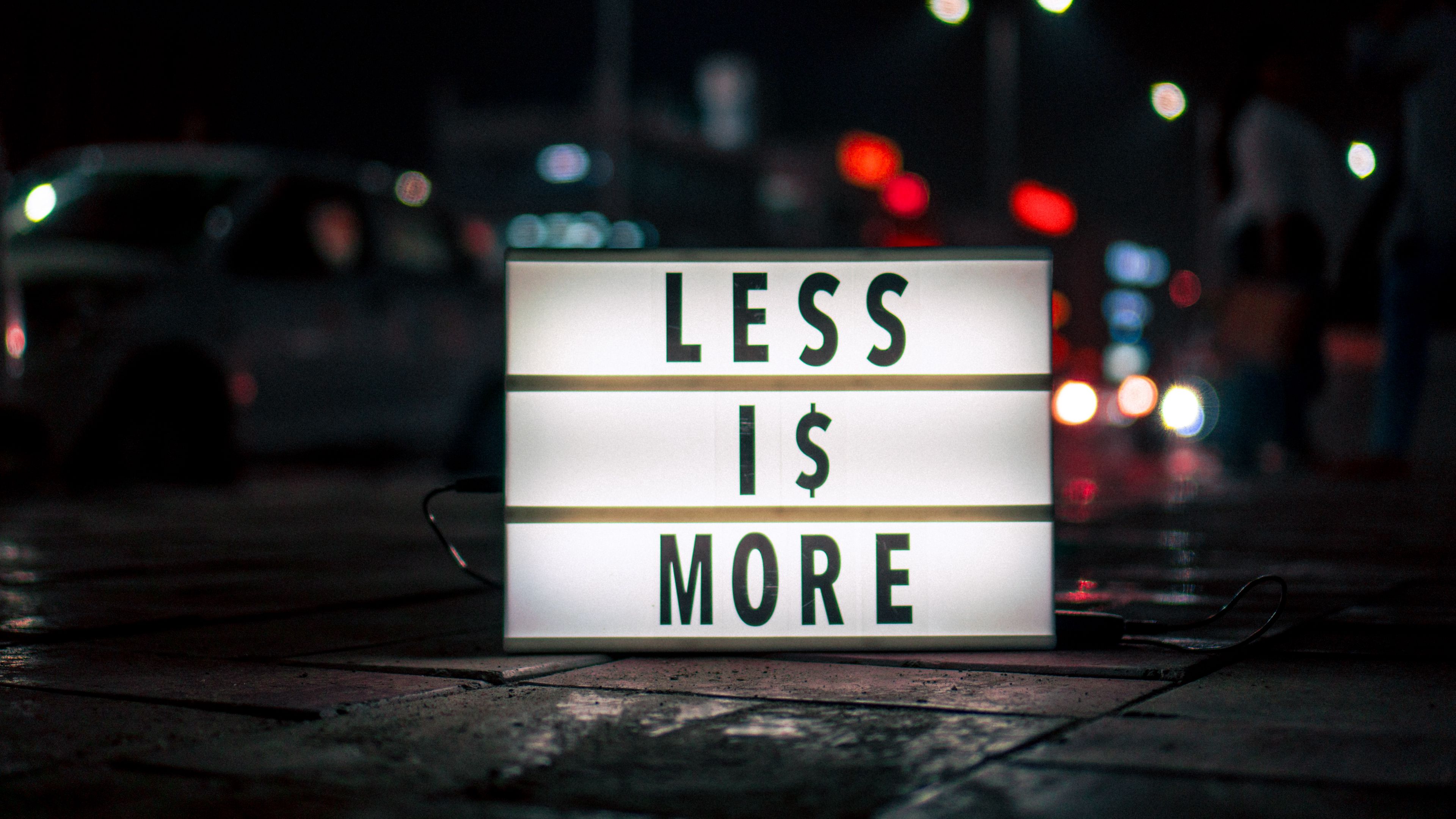 sign, inscription, text, light, backlight, 4k, HD Wallpaper