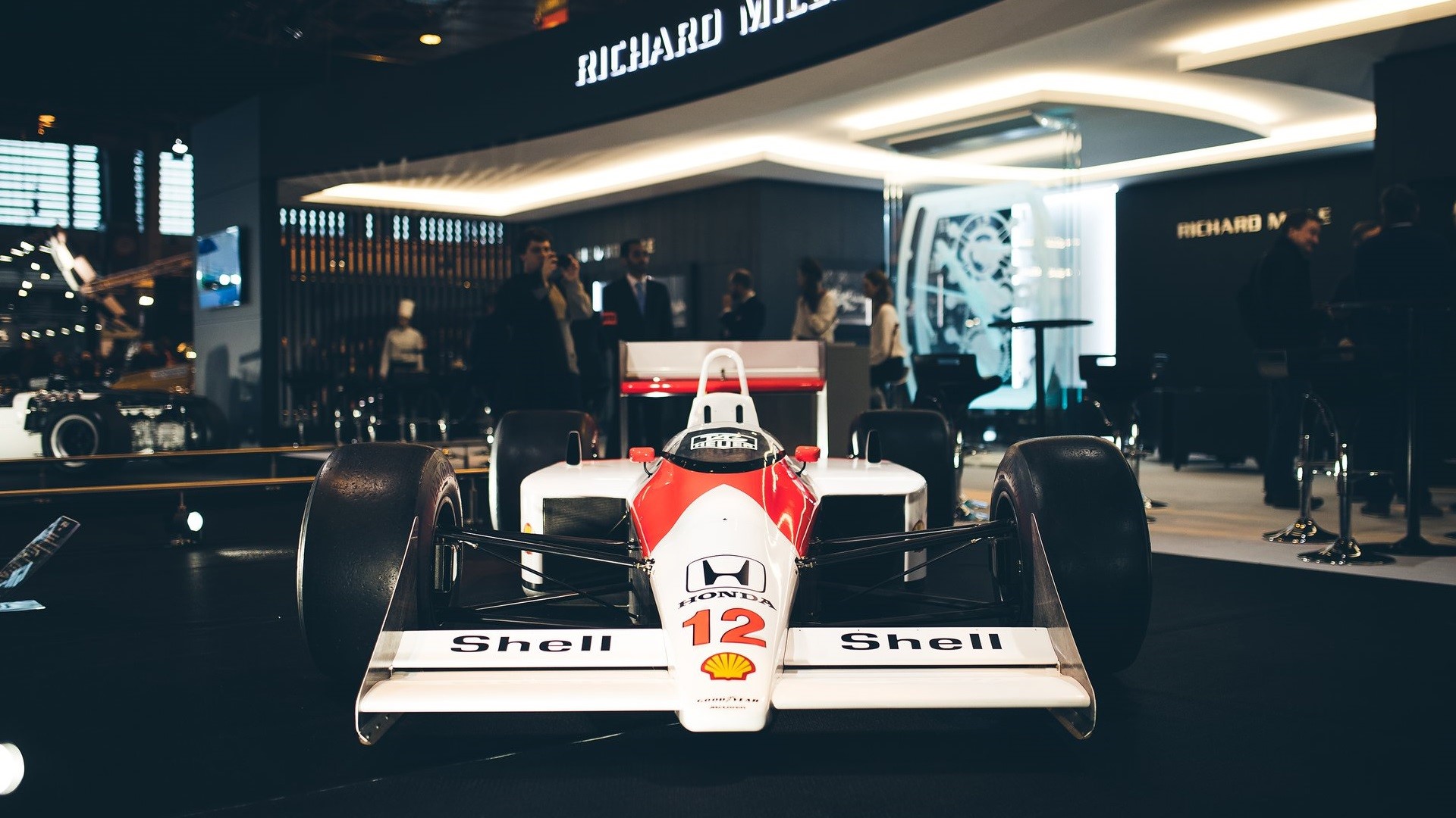 Ayrton Senna, race cars, Formula 1, Honda, HD Wallpaper