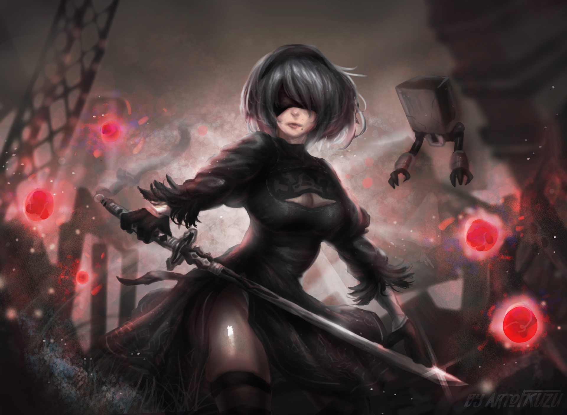 Nier: Automata, 2B (Nier: Automata), NieR, HD Wallpaper