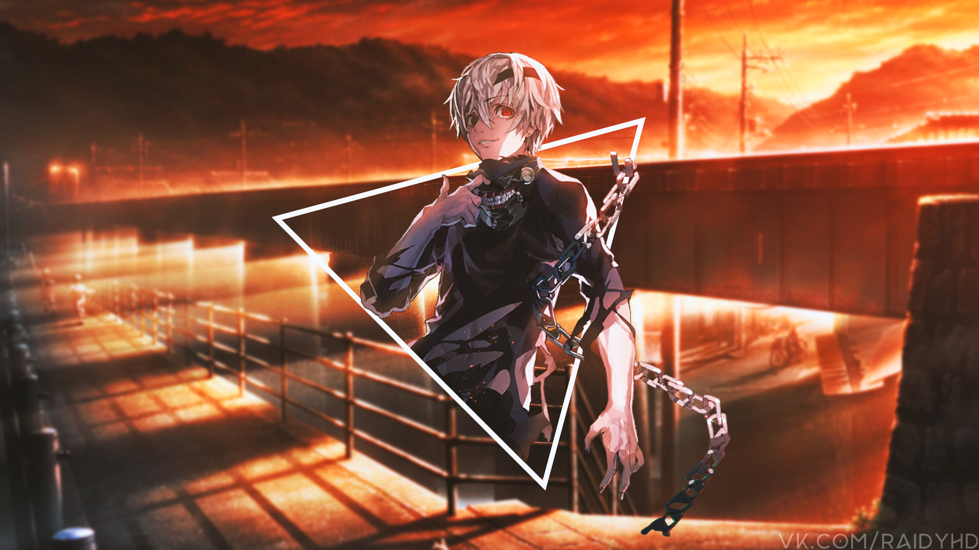anime, picture-in-picture, Tokyo Ghoul, HD Wallpaper
