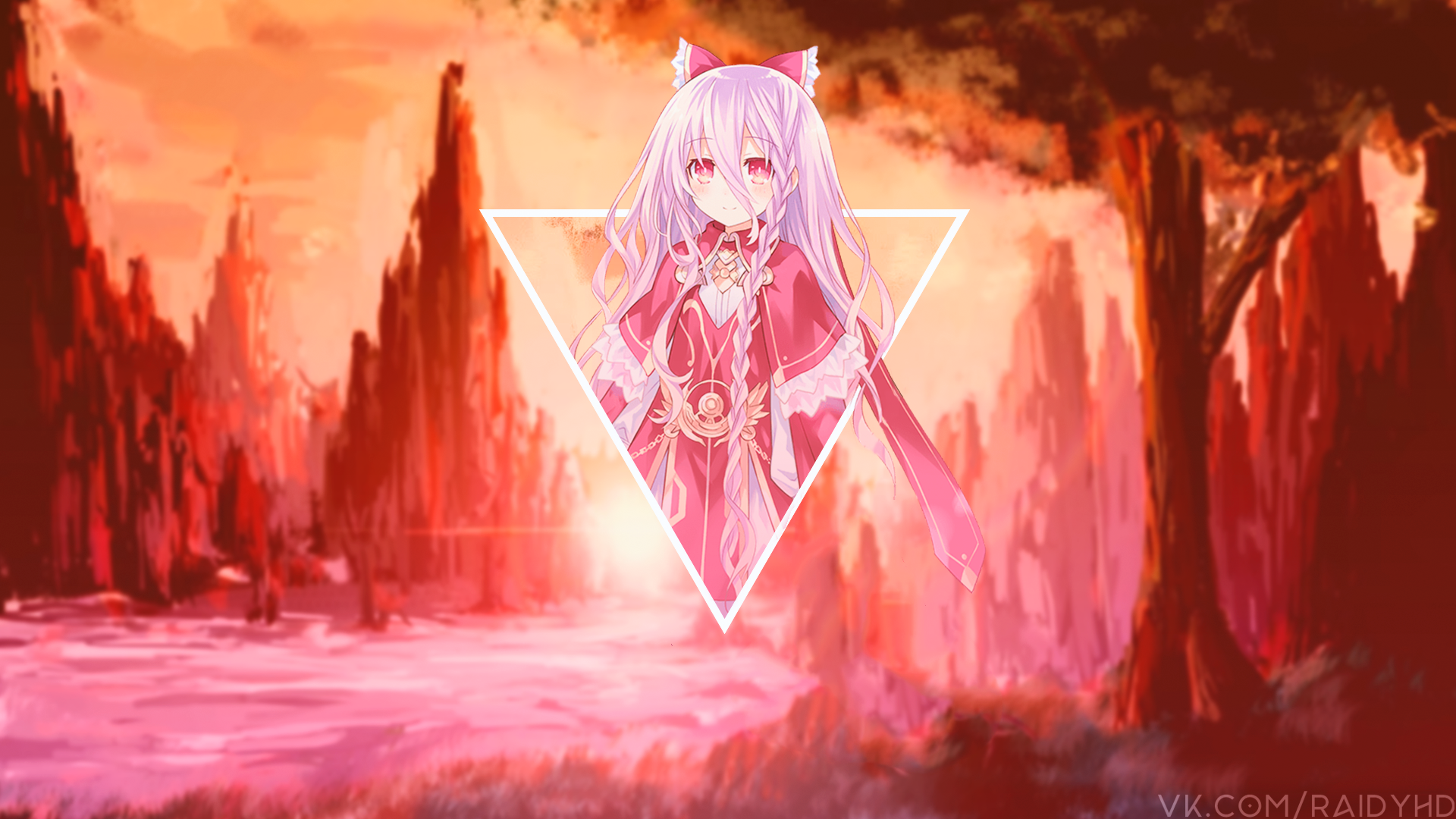 anime, anime girls, picture-in-picture, HD Wallpaper