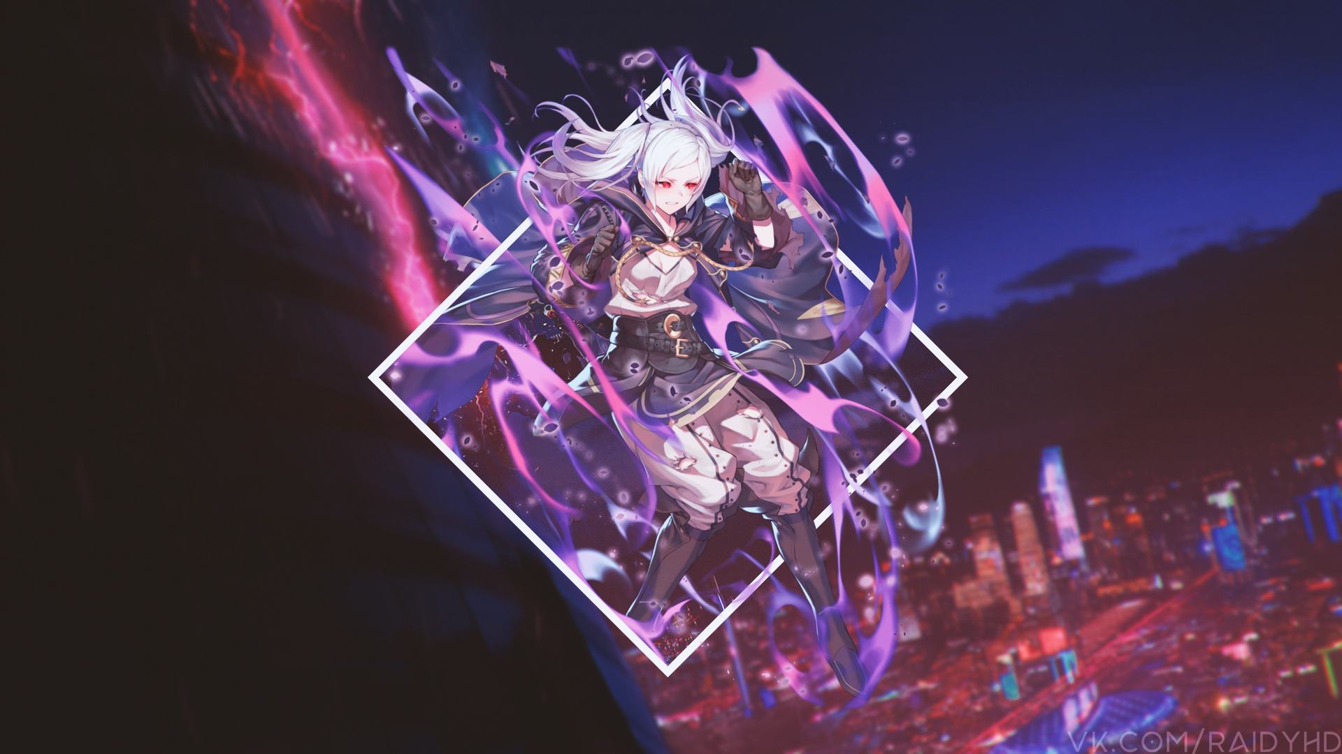 anime, anime girls, picture-in-picture, Fire Emblem Awakening, Robin (Fire Emblem), HD Wallpaper