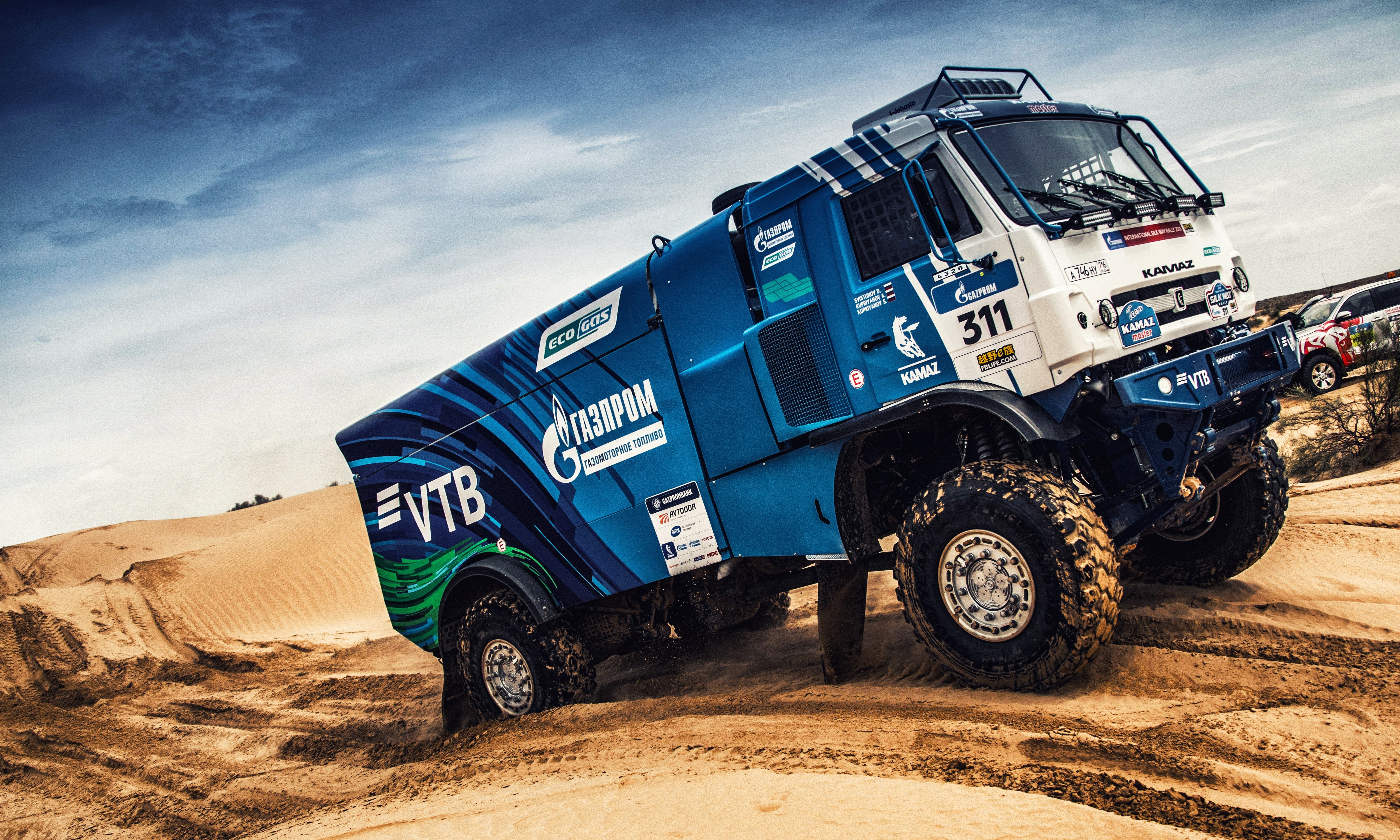 desert, Rally, vehicle, Kamaz, HD Wallpaper