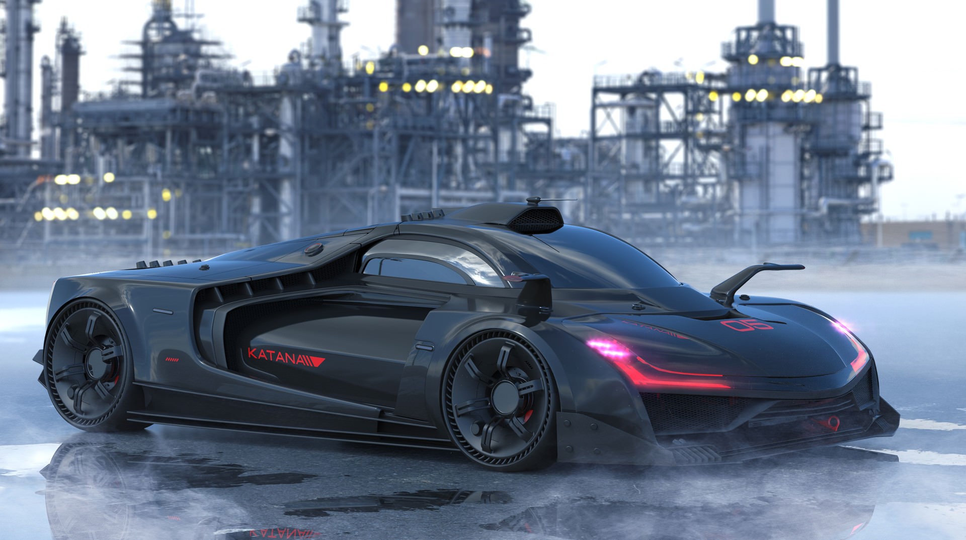 car, industrial, factory, HD Wallpaper