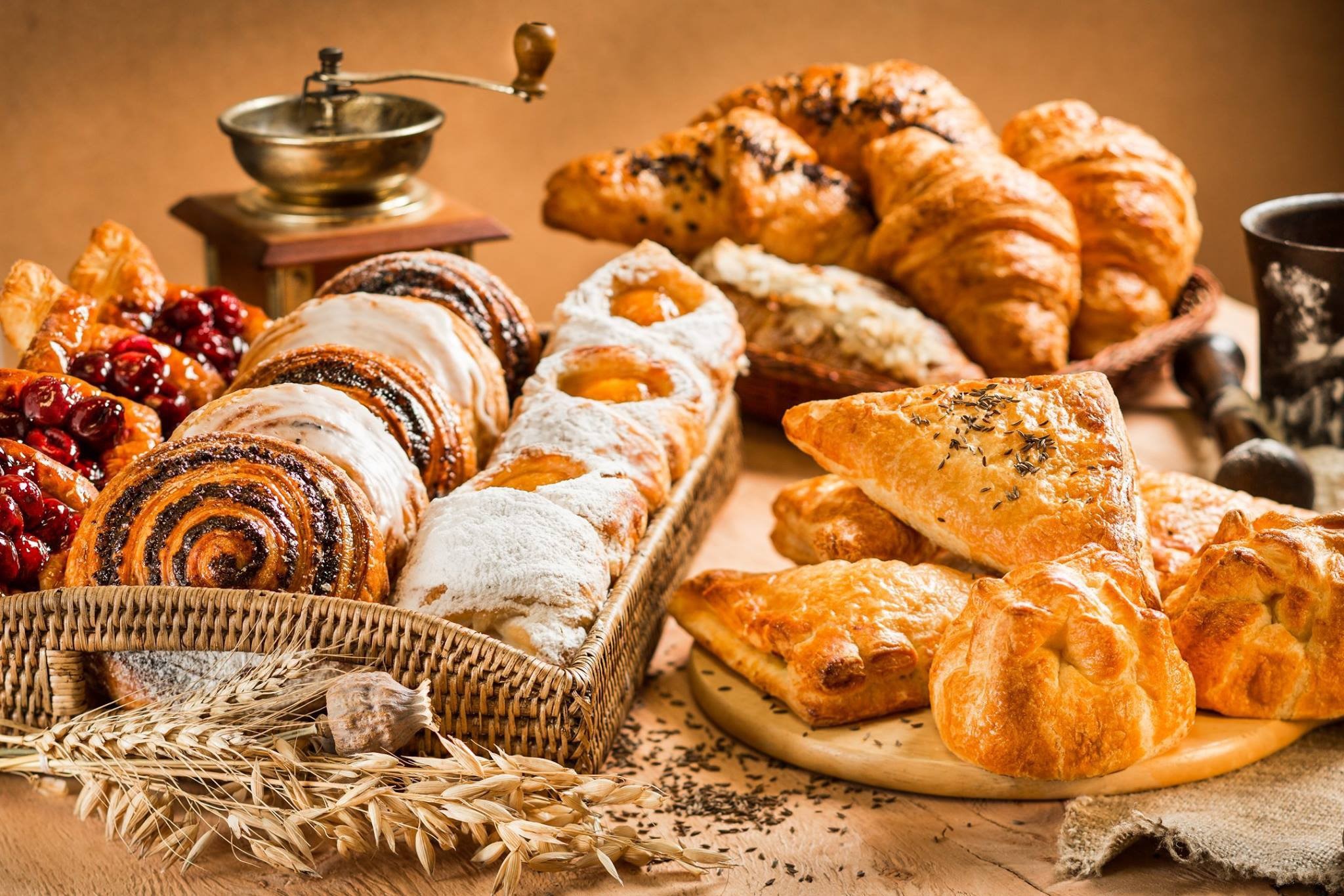 food, sweets, pastries, HD Wallpaper