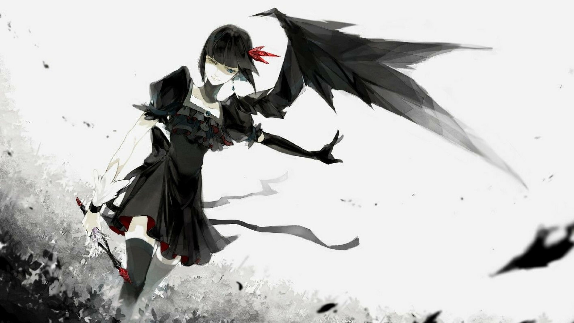 anime, anime girls, Precure, Dark Precure, HD Wallpaper