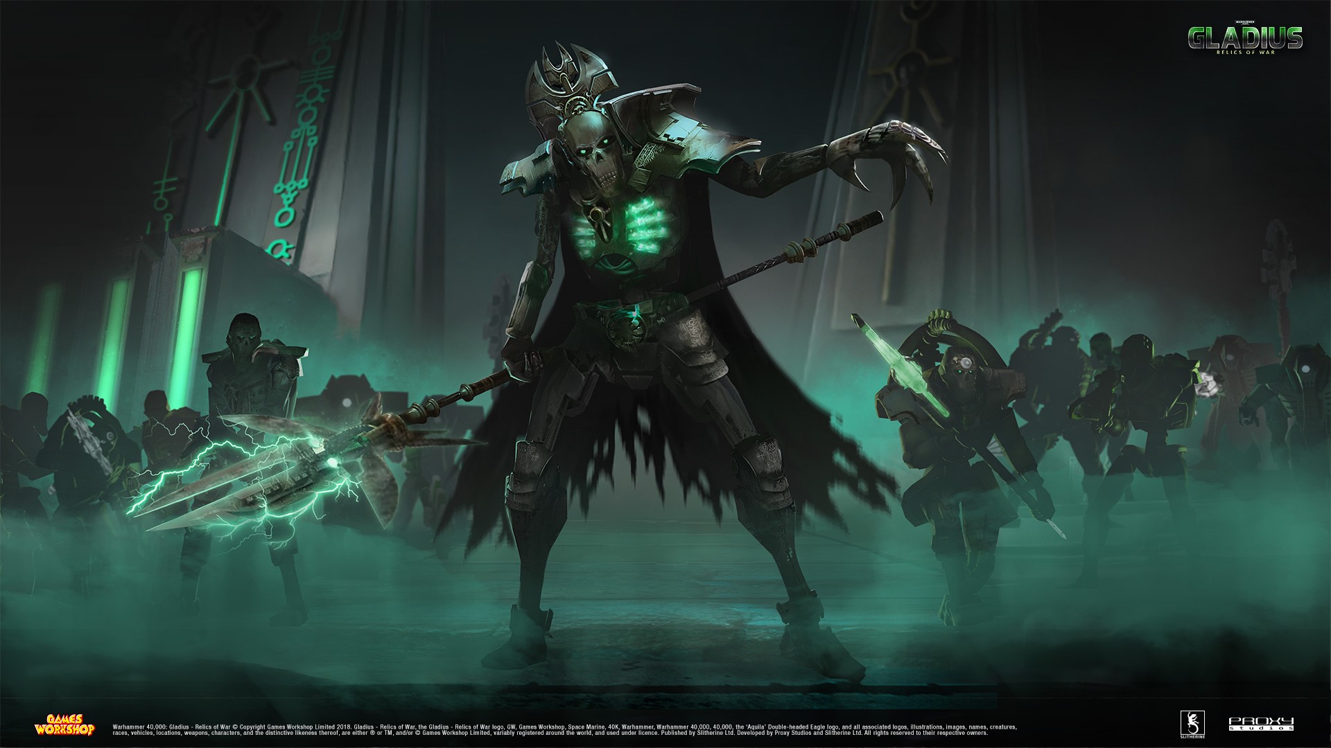 Warhammer 40,000, Gladius, Necrons, Games Workshop, Warhammer, HD Wallpaper