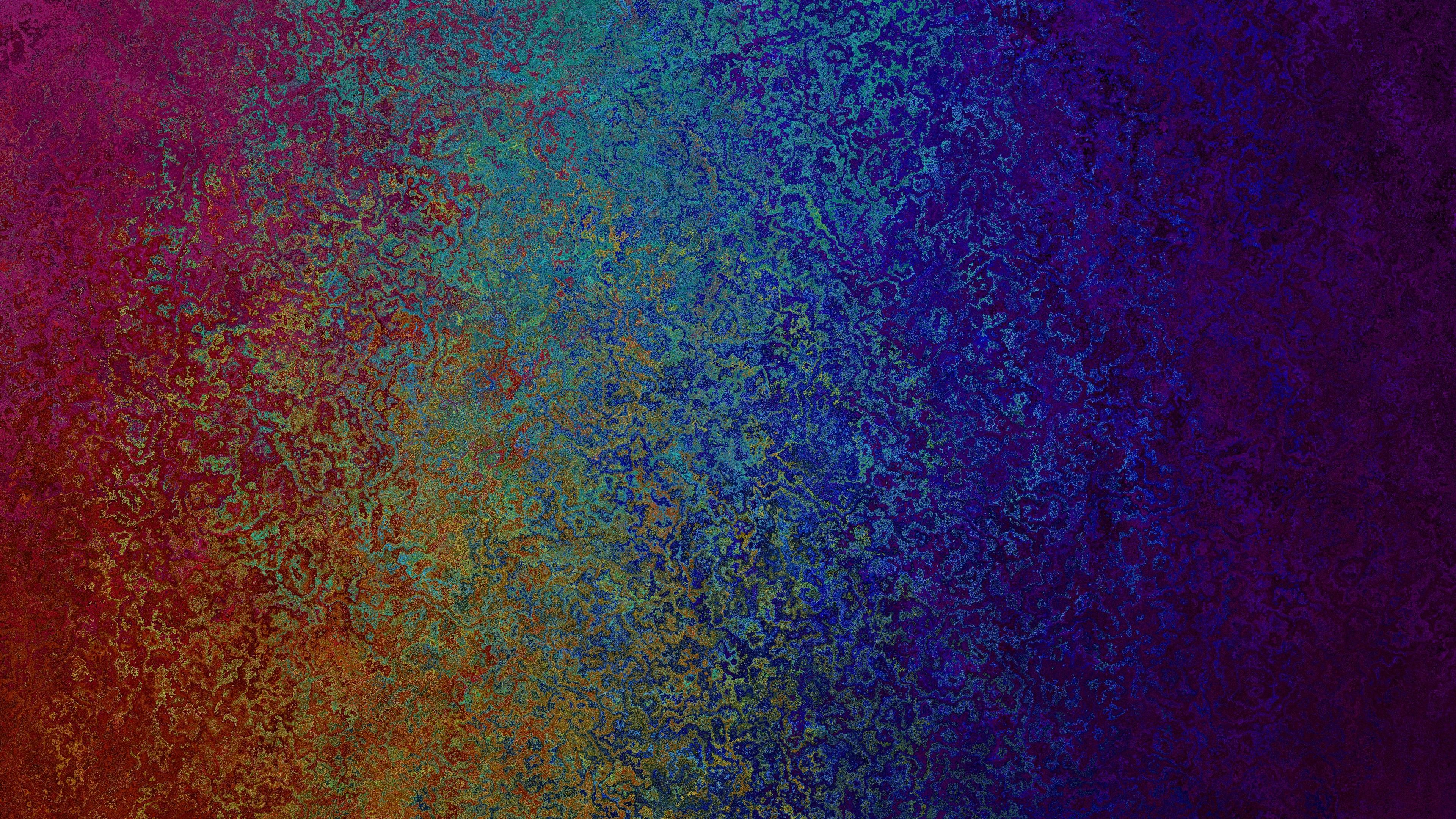abstract, textured, dark, colorful, shapes, HD Wallpaper