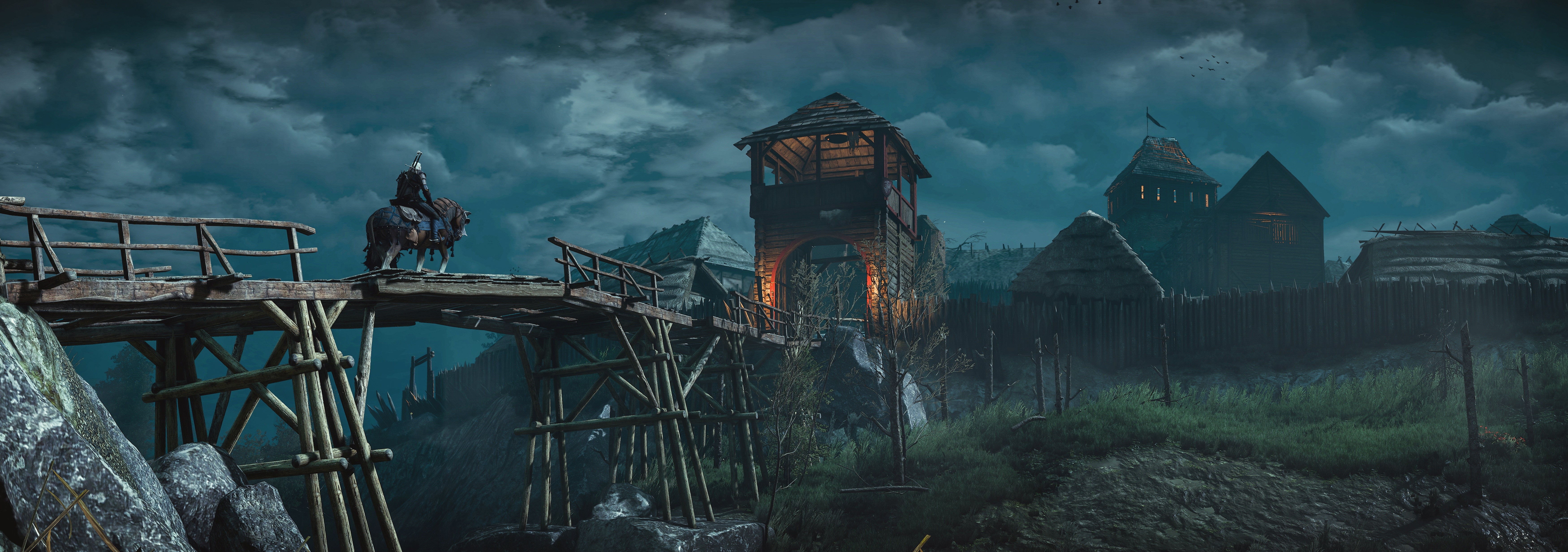 video games, The Witcher 3: Wild Hunt, The Witcher, Geralt of Rivia, Velen, CD Projekt RED, HD Wallpaper