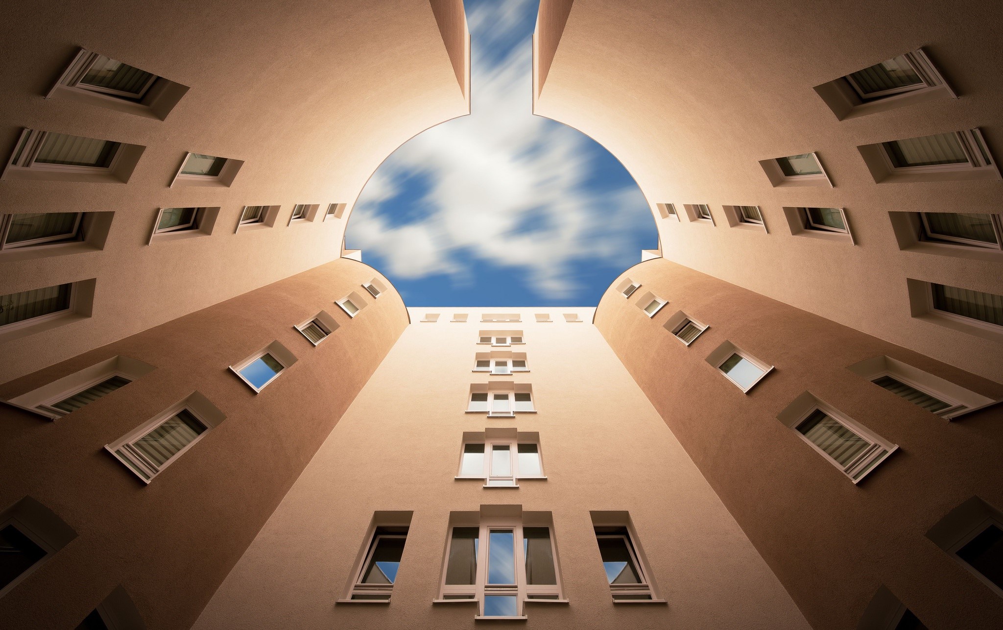 architecture, sky, building, HD Wallpaper