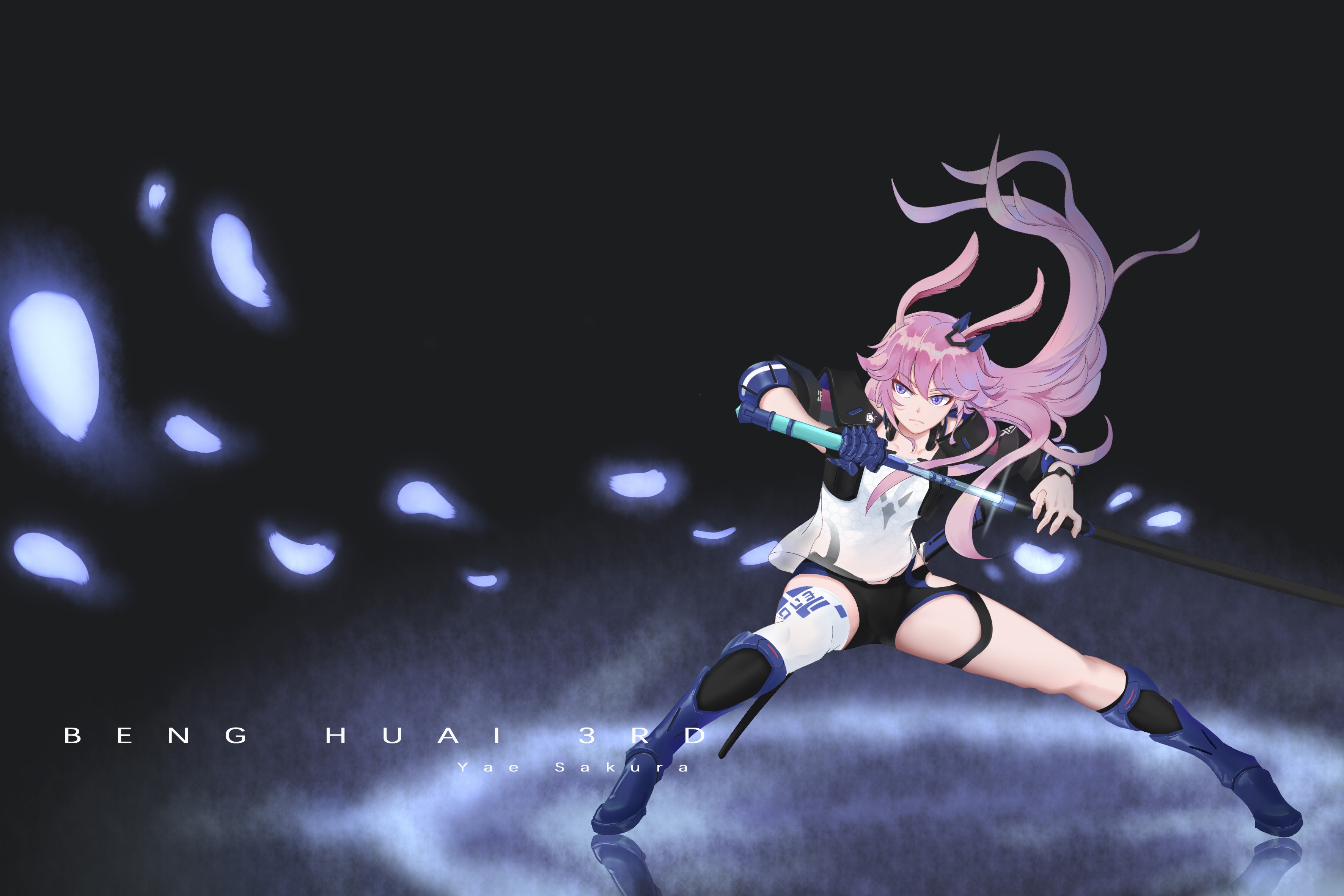 anime, anime girls, Honkai Impact, HD Wallpaper