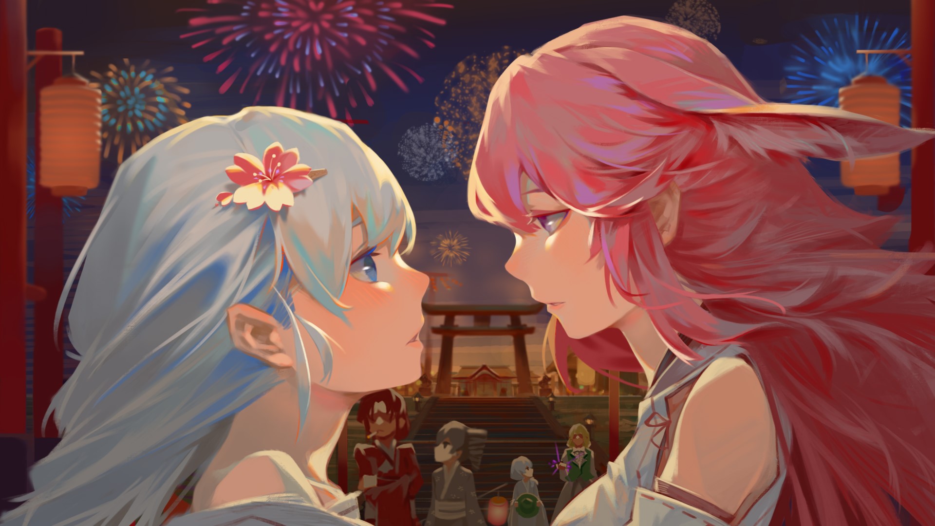 anime, anime girls, Honkai Impact, HD Wallpaper