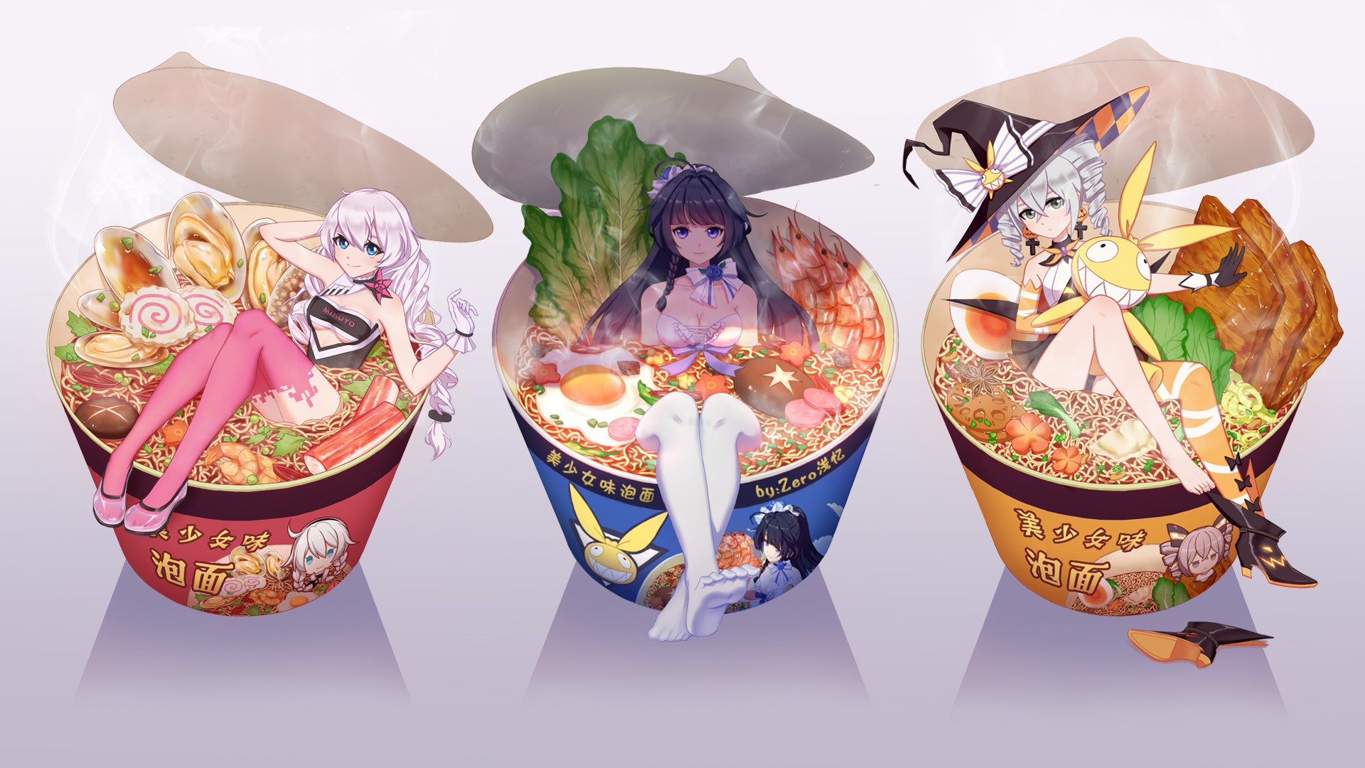 anime, anime girls, Honkai Impact, HD Wallpaper