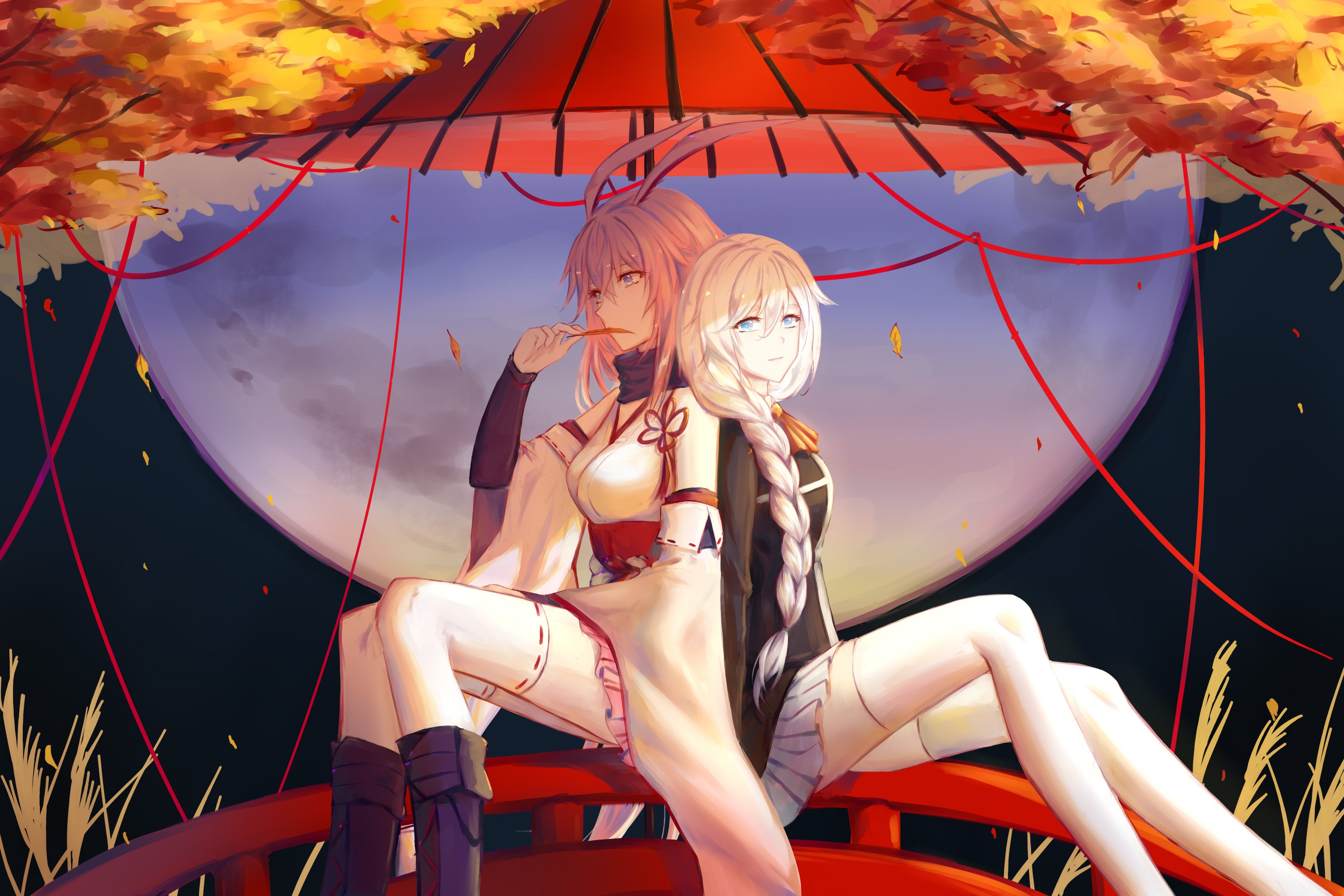 anime, anime girls, Honkai Impact, HD Wallpaper