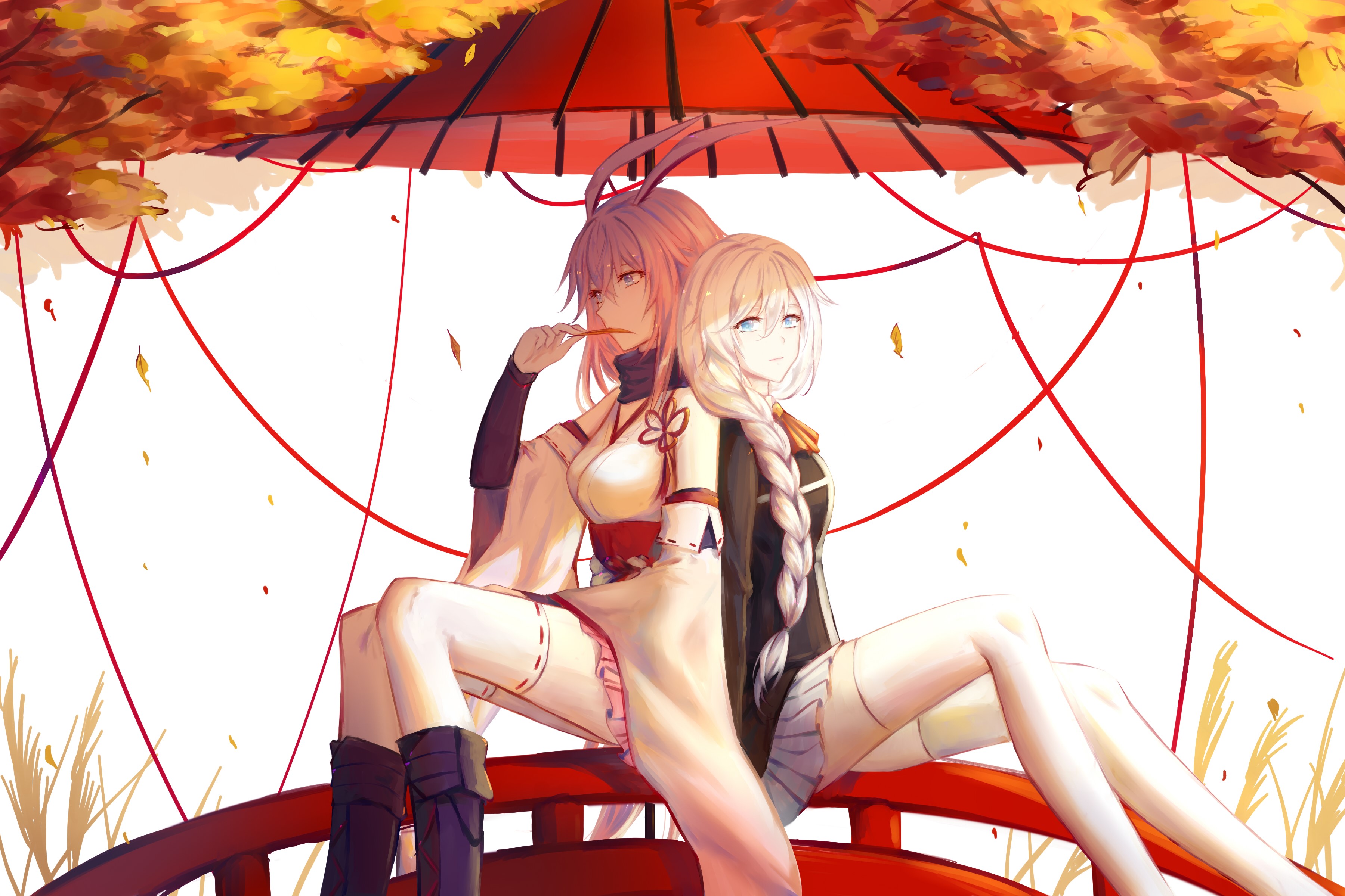 anime, anime girls, Honkai Impact, HD Wallpaper