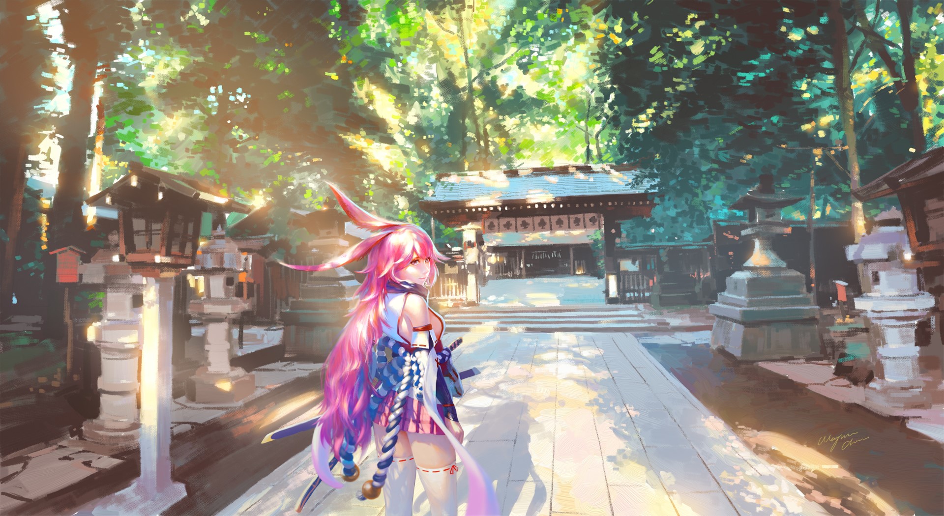 anime, anime girls, Honkai Impact, HD Wallpaper