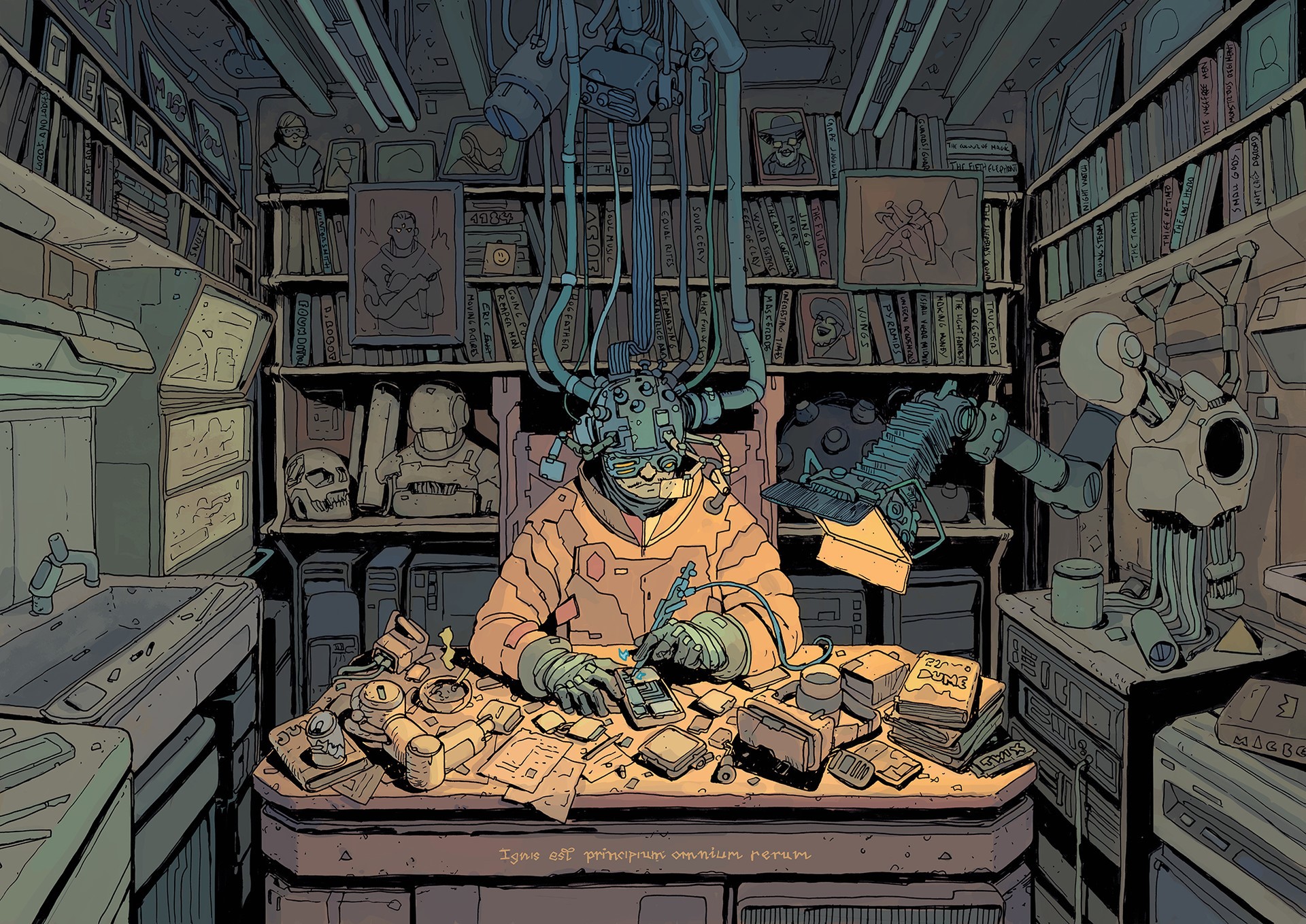 digital art, illustration, science fiction, futuristic, fan art, fantasy art, robot, Josan Gonzalez, HD Wallpaper
