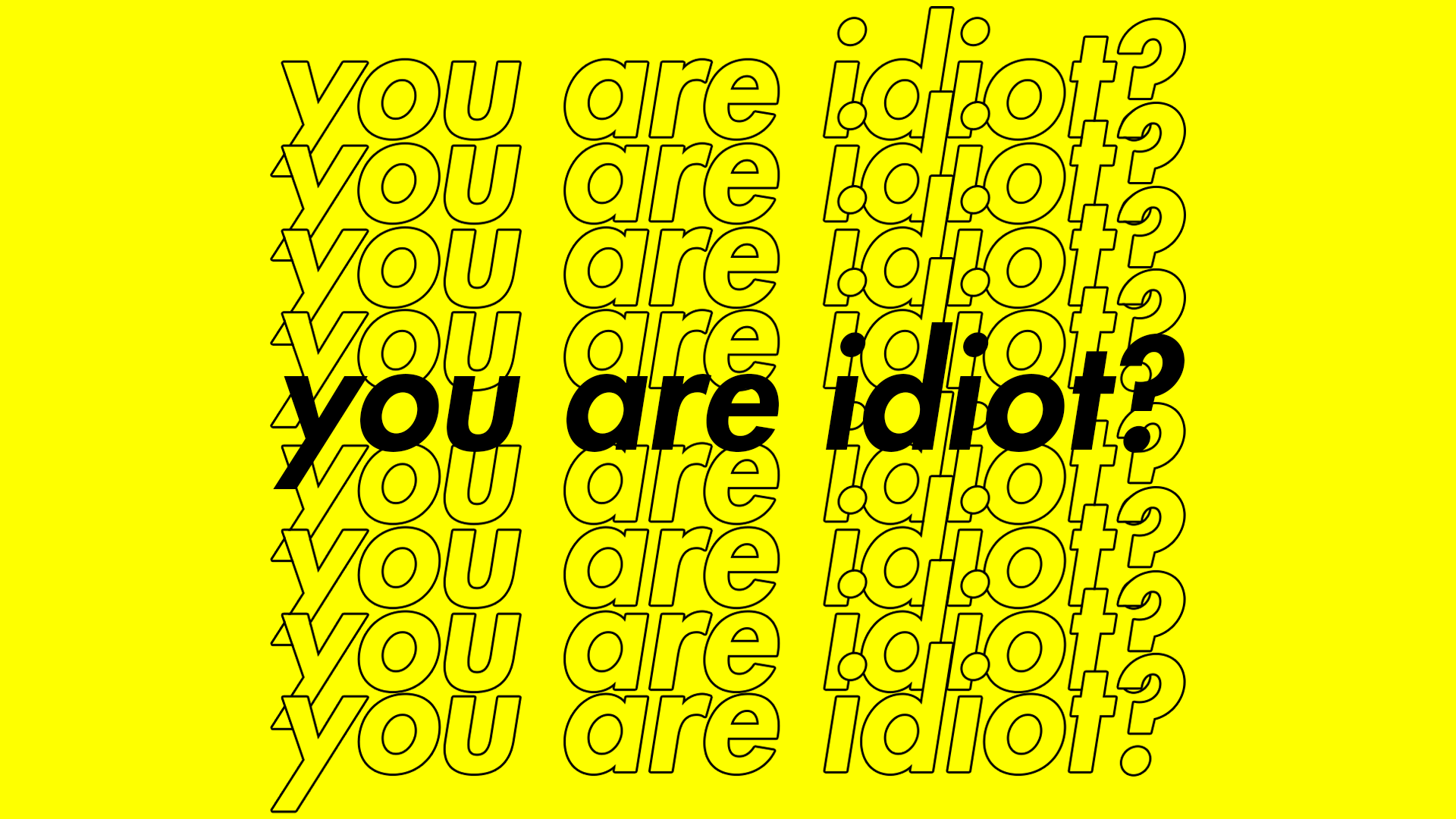 questions, yellow, yellow background, typography, simple, humor, text, HD Wallpaper