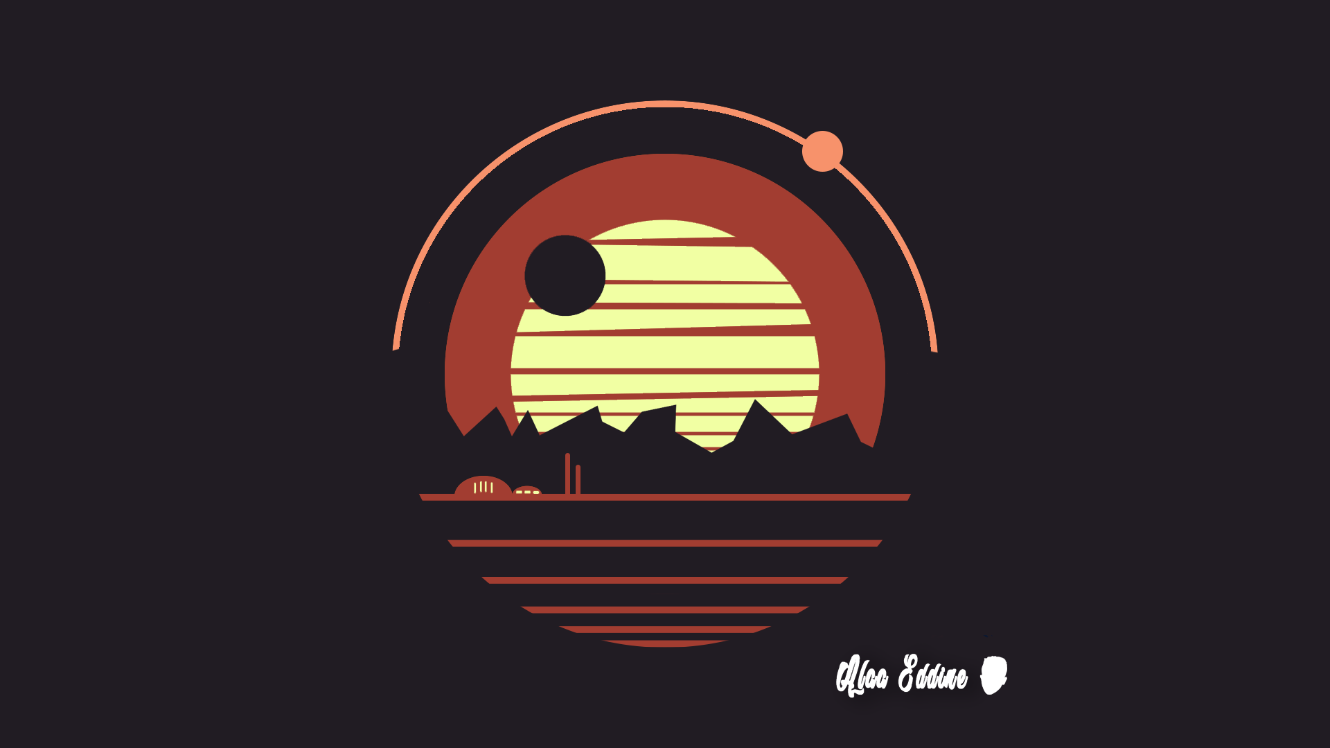 artwork, minimalism, HD Wallpaper
