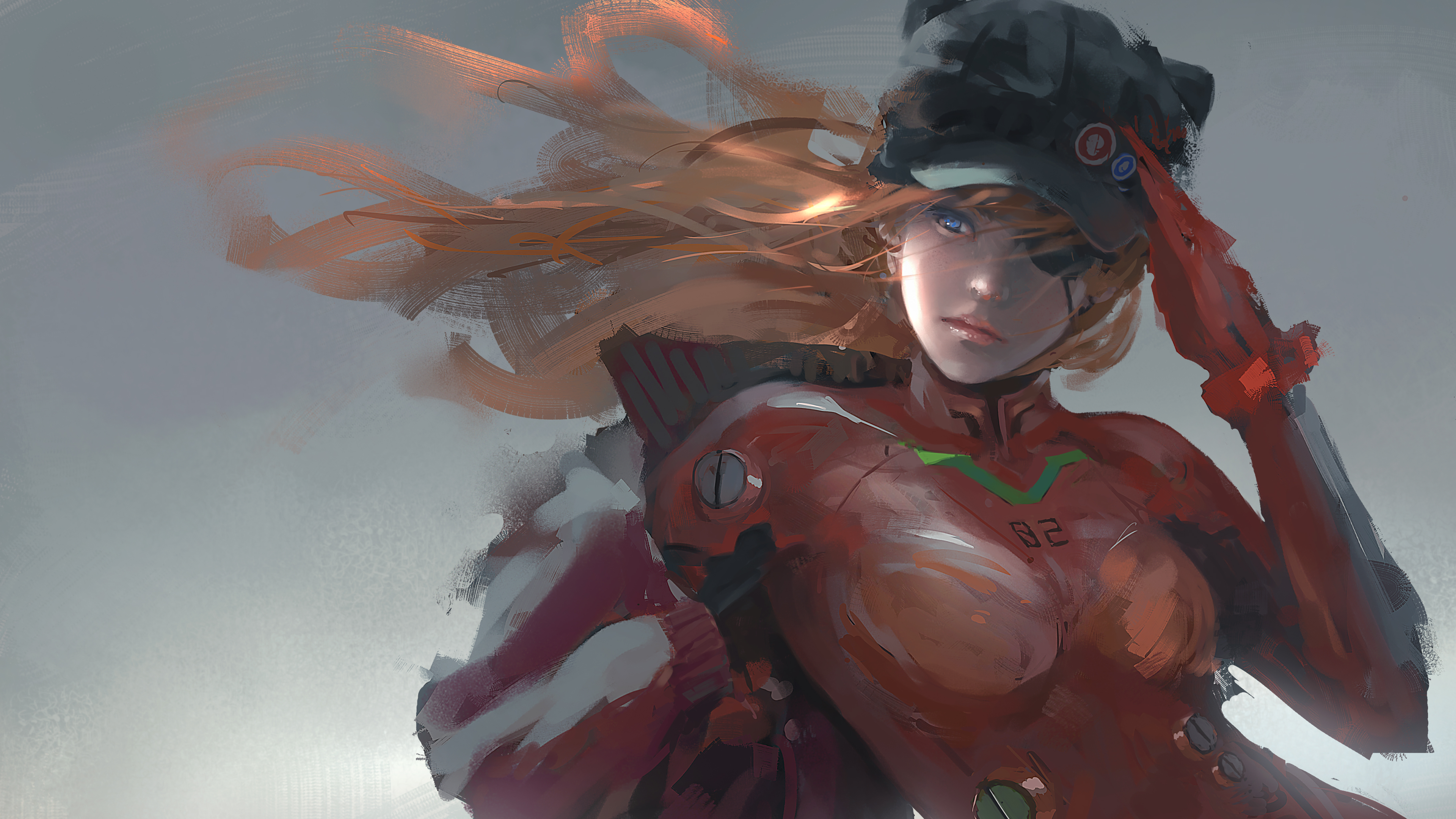 Game CG, Neon Genesis Evangelion, WLOP, HD Wallpaper