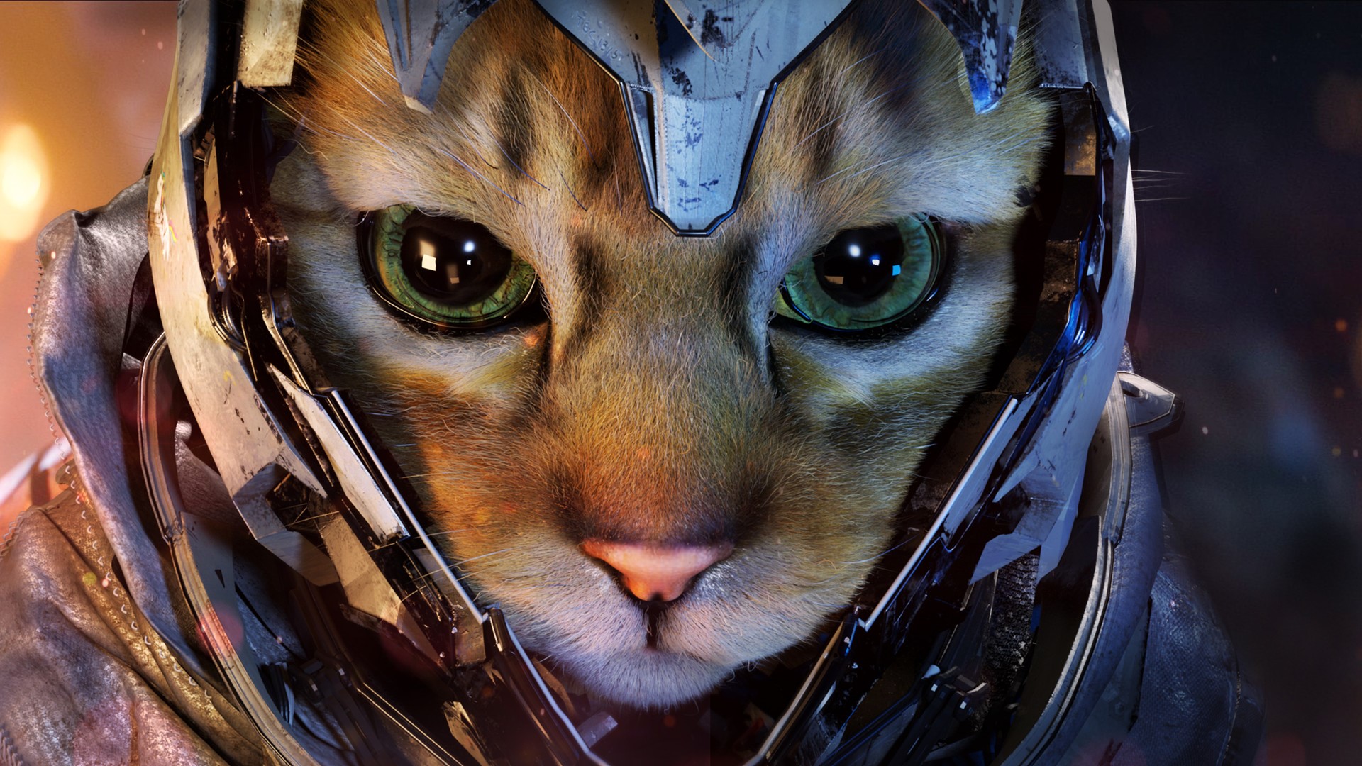 digital art, cats, animals, feline, HD Wallpaper