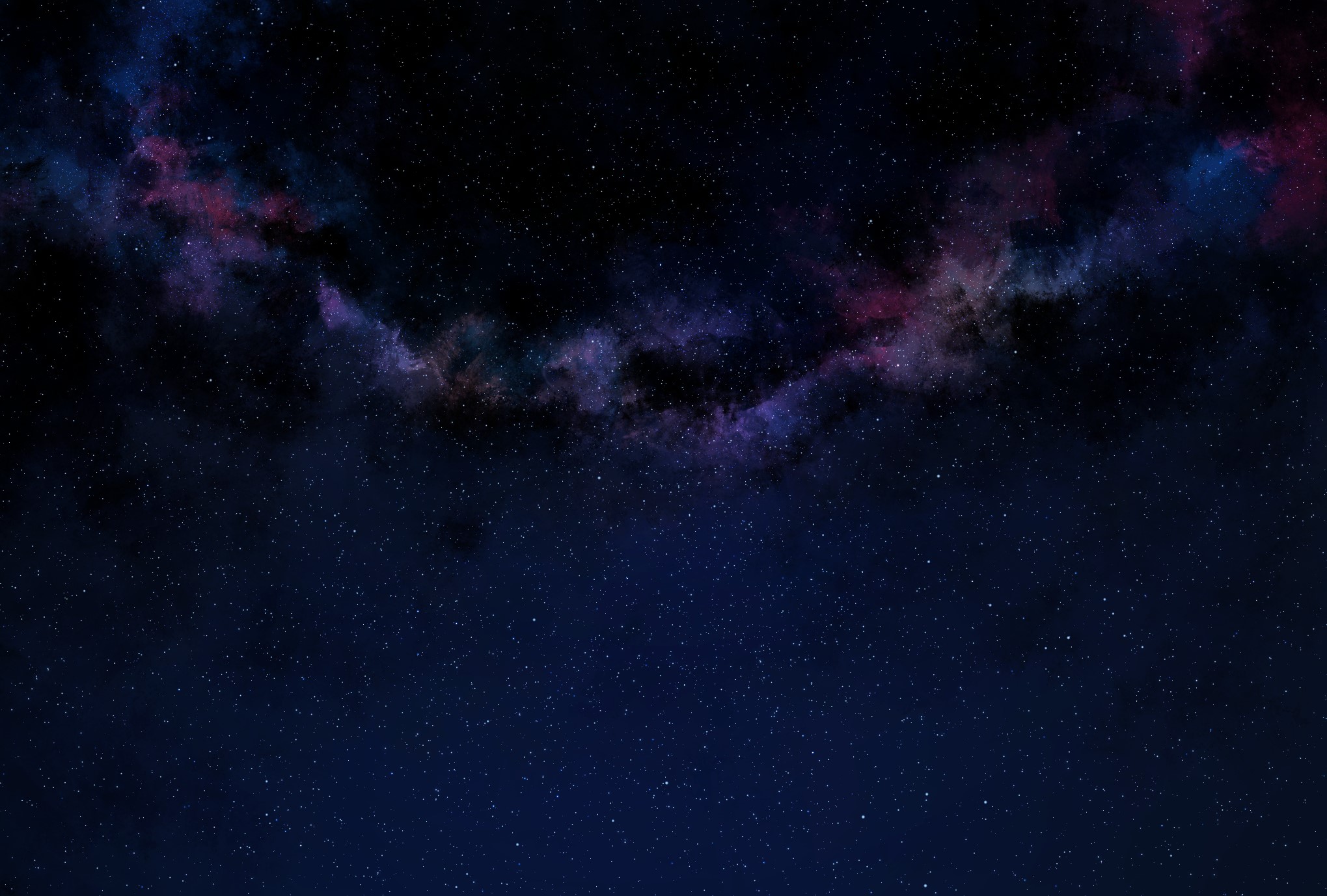 sky, stars, space, space art, HD Wallpaper