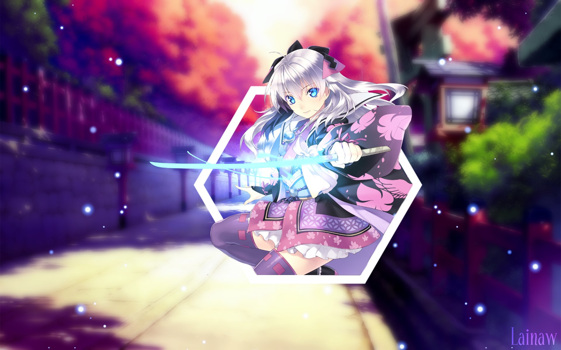 picture-in-picture, anime girls, anime, HD Wallpaper