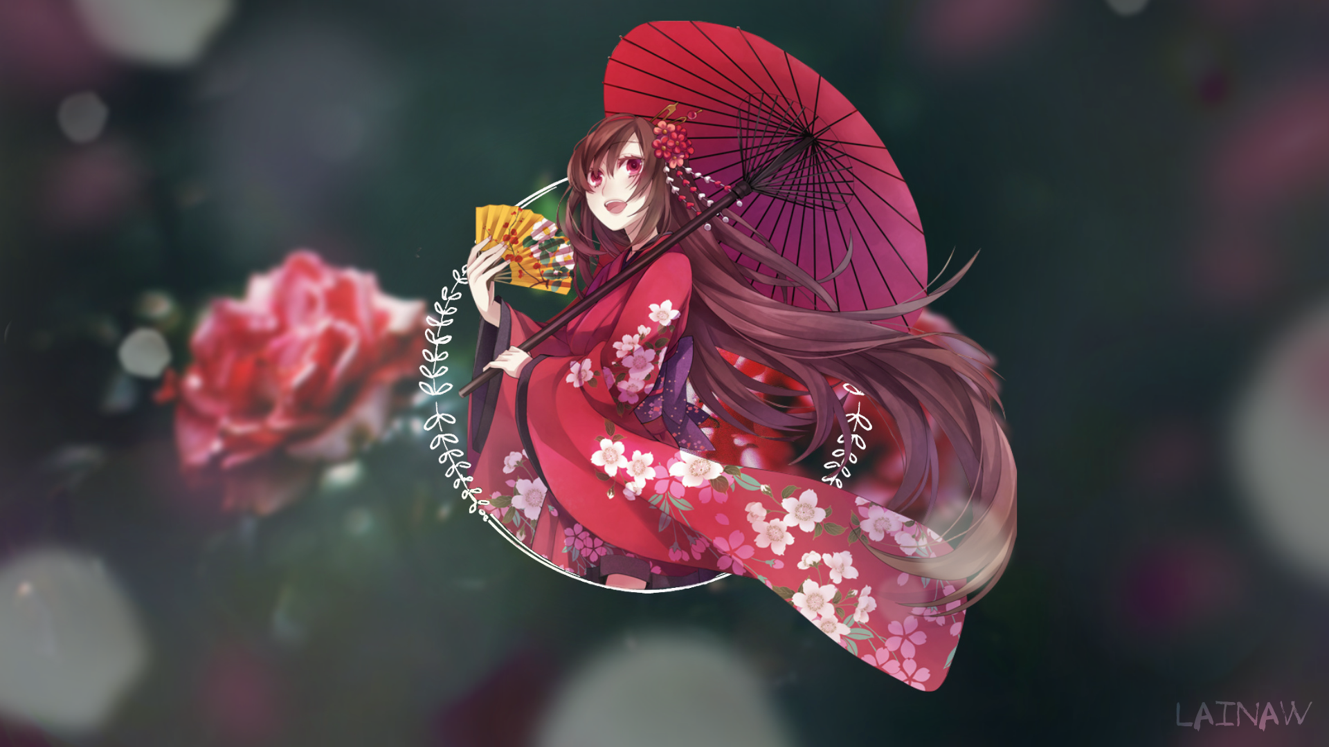 anime girls, anime, picture-in-picture, HD Wallpaper