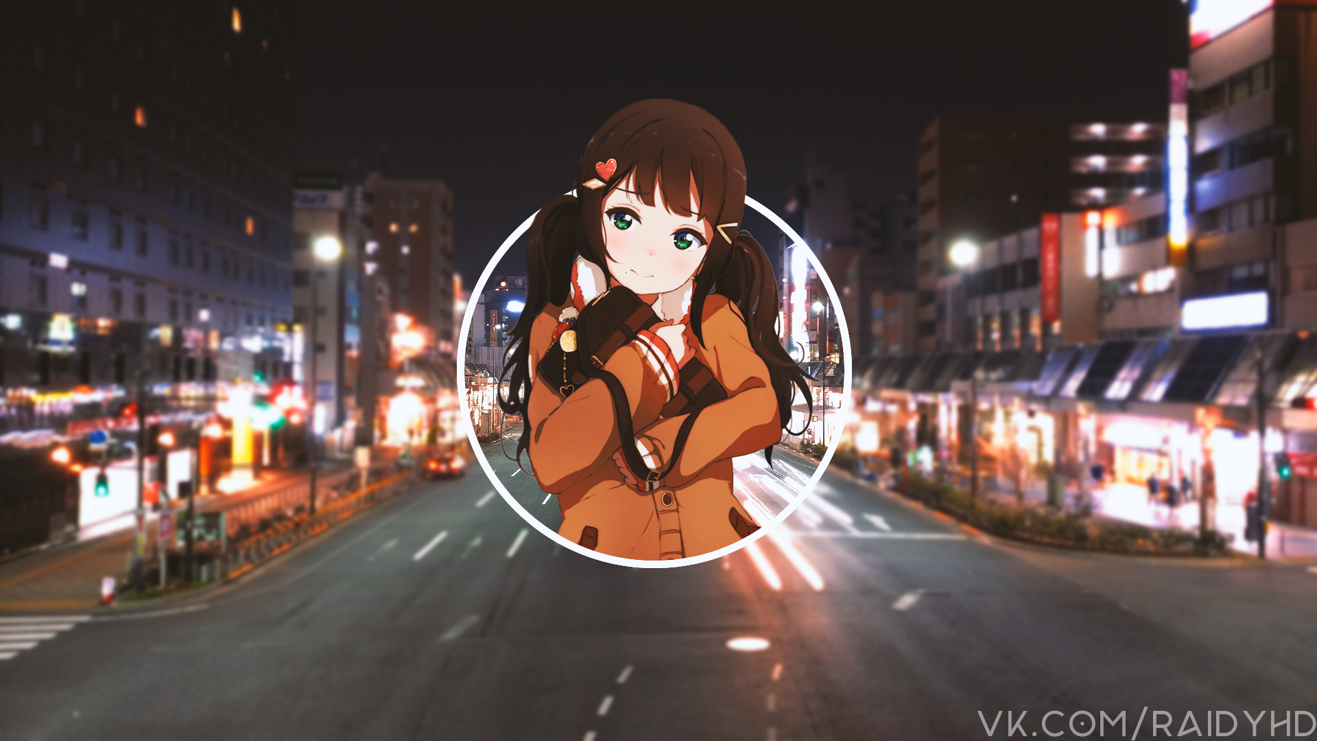 anime girls, anime, picture-in-picture, HD Wallpaper