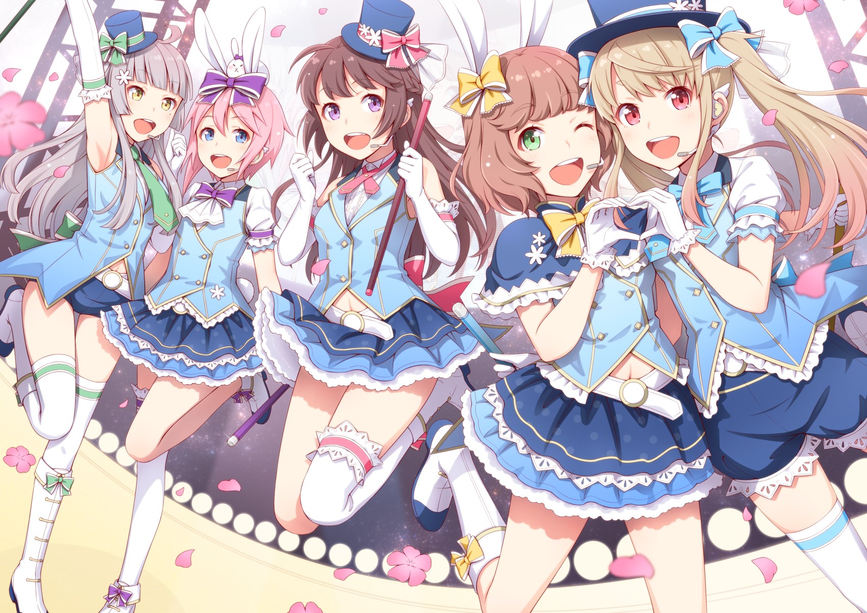 Girls Avenue, anime, anime girls, HD Wallpaper