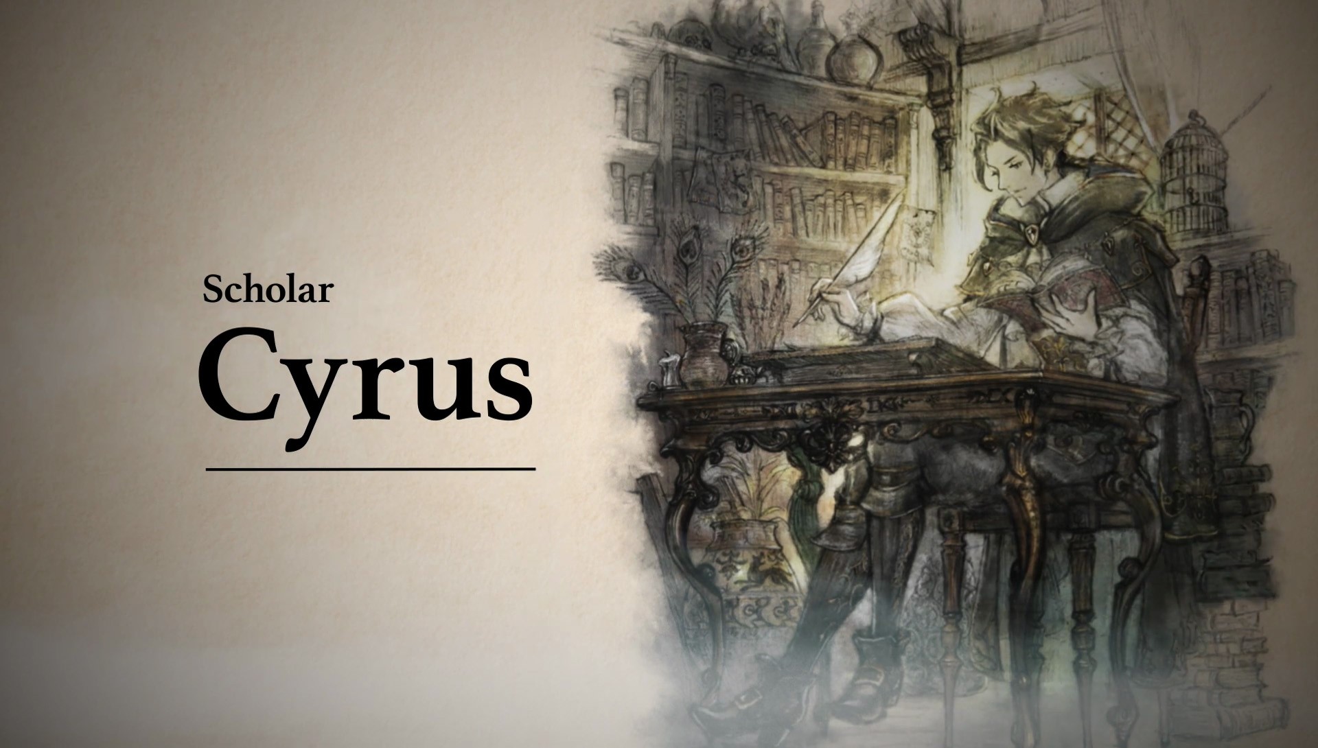 Octopath Traveler, video games, quills, books, HD Wallpaper