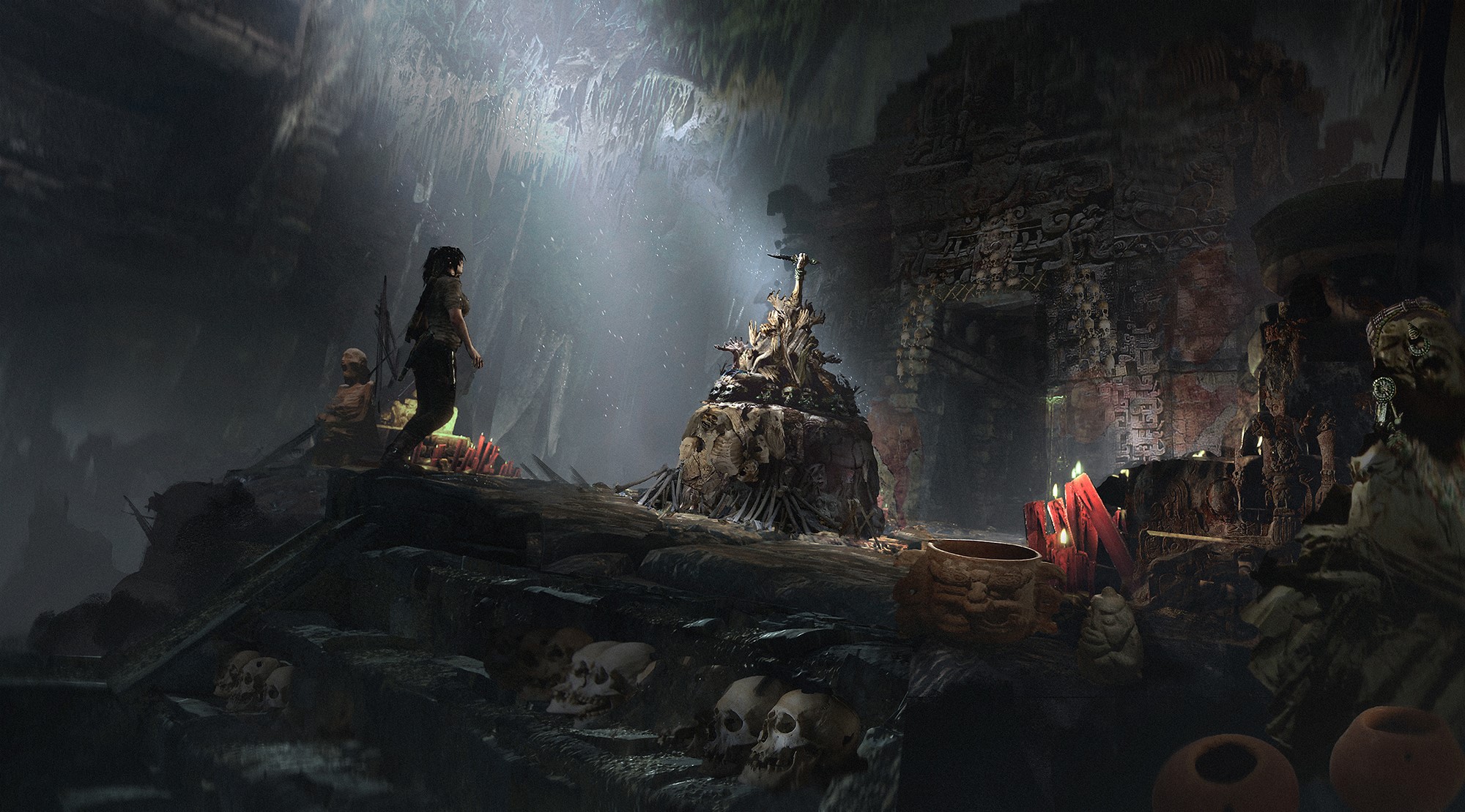 Shadow of the Tomb Raider, Tomb Raider 2018, video games, concept art, Tomb Raider, HD Wallpaper