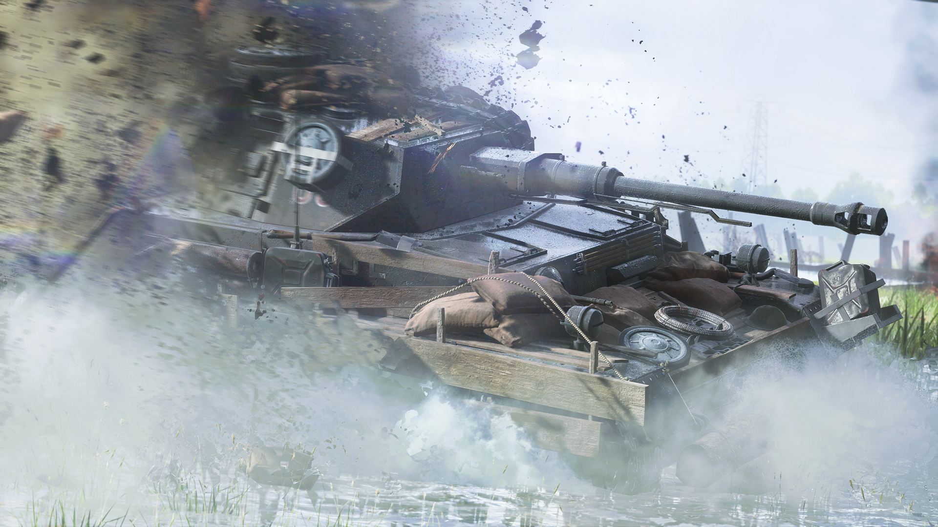 panzer IV, Battlefield, tank, destruction, Battlefield V, HD Wallpaper