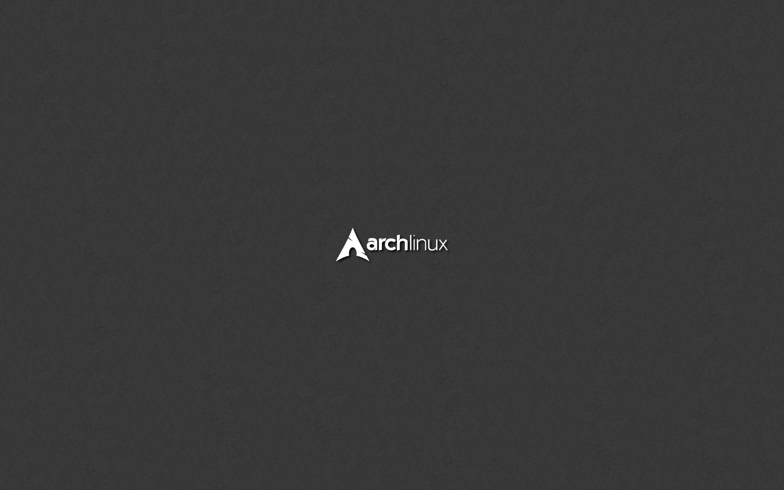 Archlinux, grey, minimalism, simple, HD Wallpaper