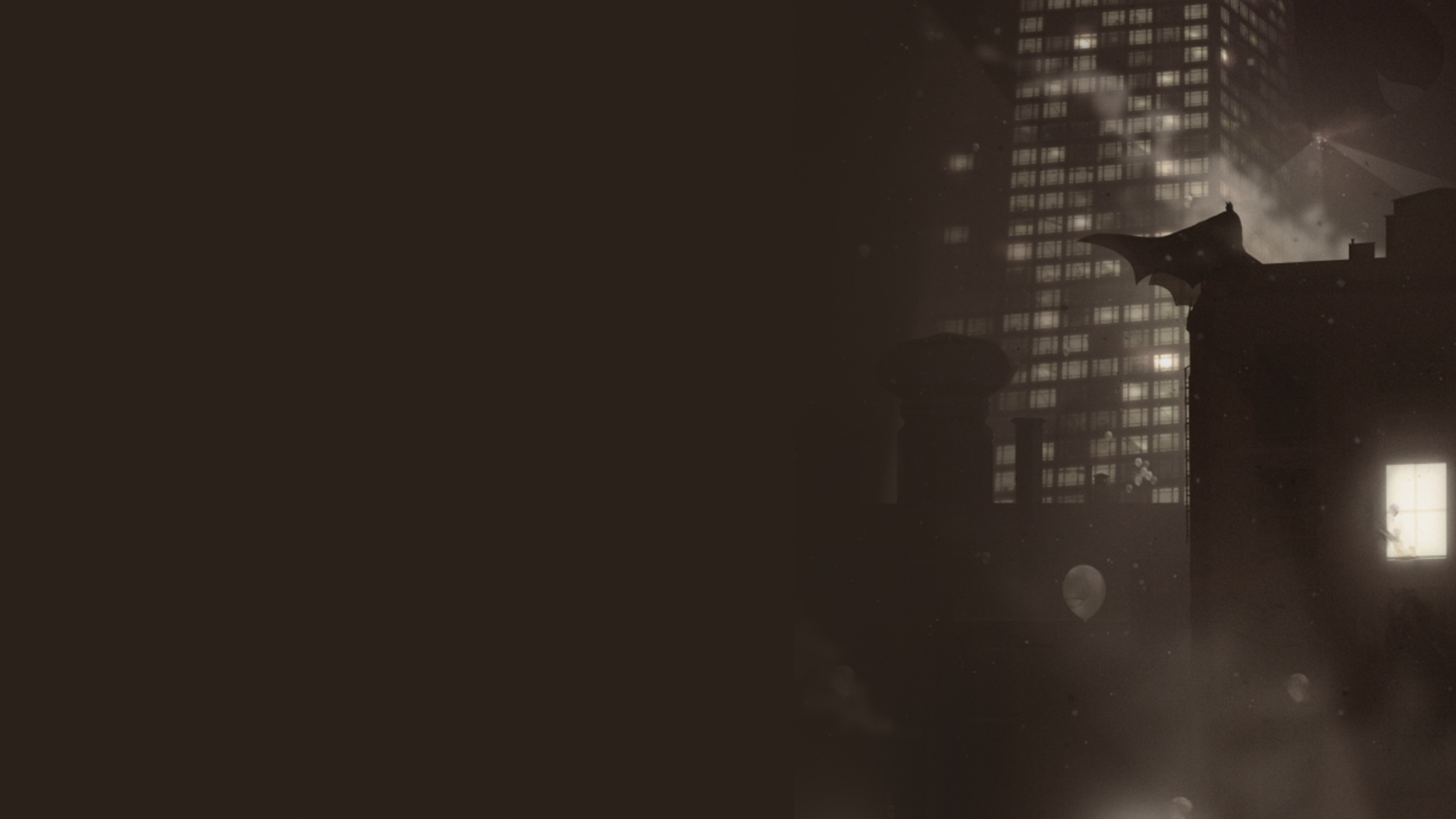 Batman, mist, dark, minimalism, HD Wallpaper