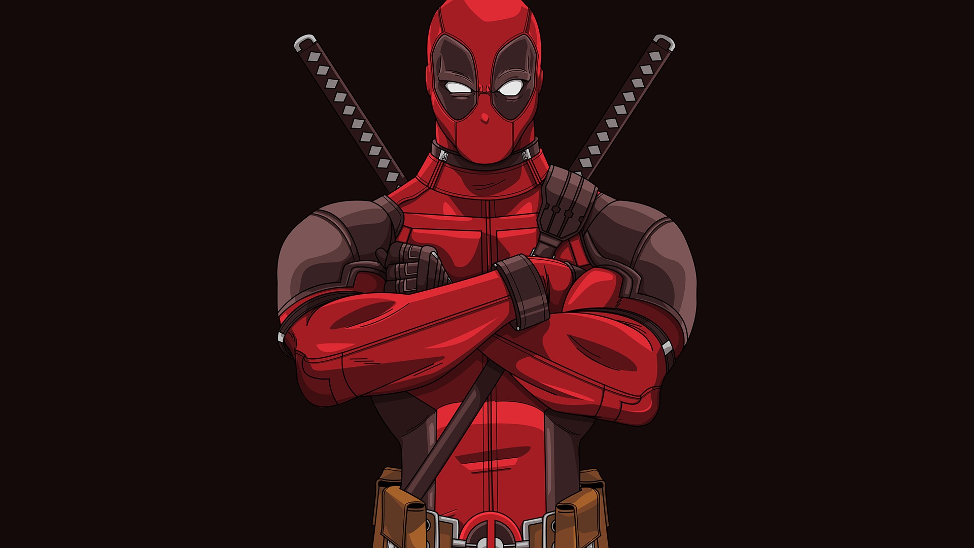 comics, Deadpool, sword, HD Wallpaper