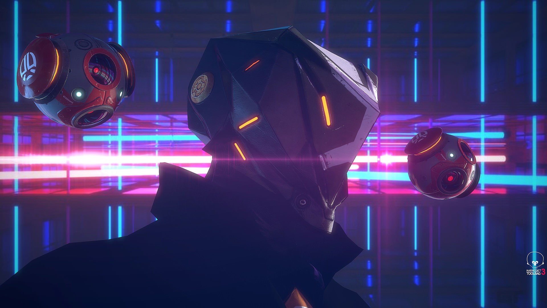 cyberpunk, science fiction, neon, HD Wallpaper