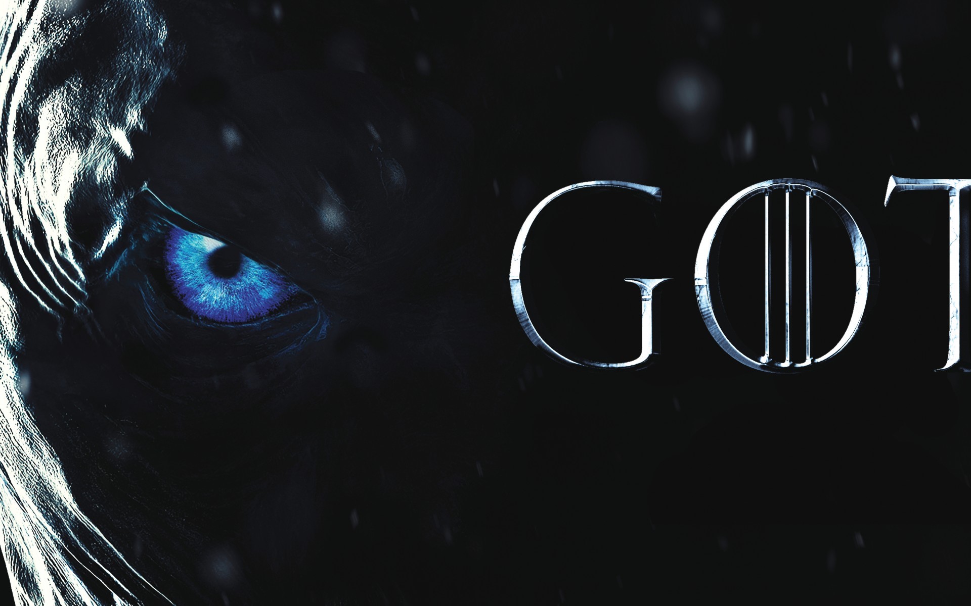 Game of Thrones, night, eyes, blue eyes, HD Wallpaper
