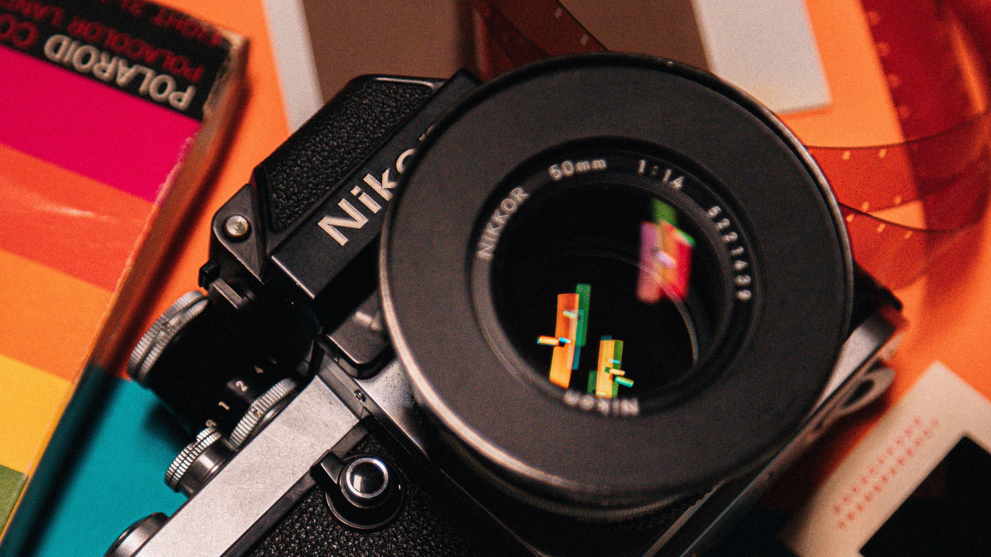 camera, lens, film, optics, photography, 4k, HD Wallpaper