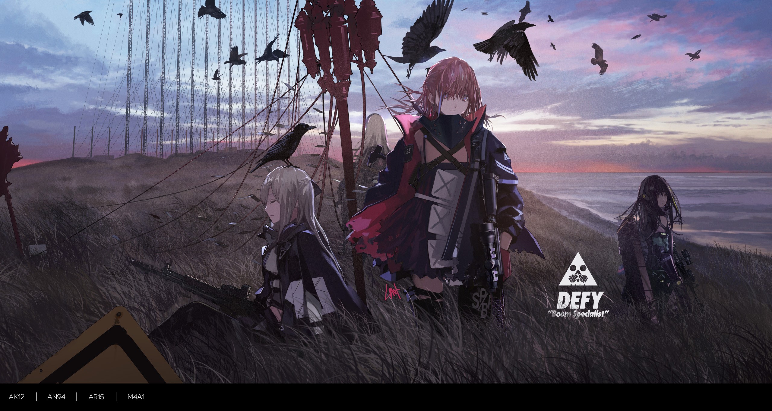 anime girls, Girls Frontline, anime, AR15 (Girls Frontline), HD Wallpaper