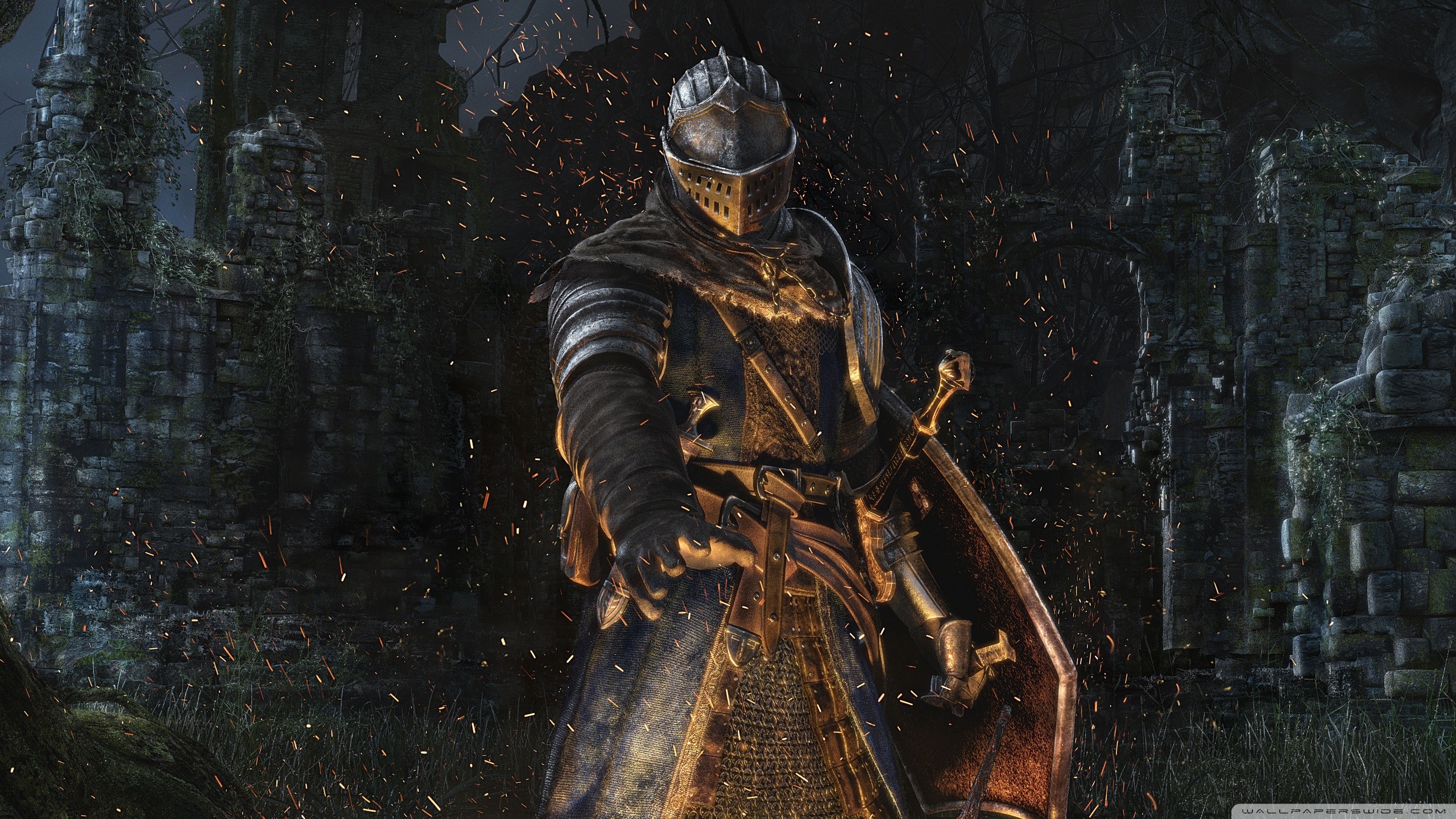 warrior, knight, Dark Souls, Dark Souls: Remastered, HD Wallpaper