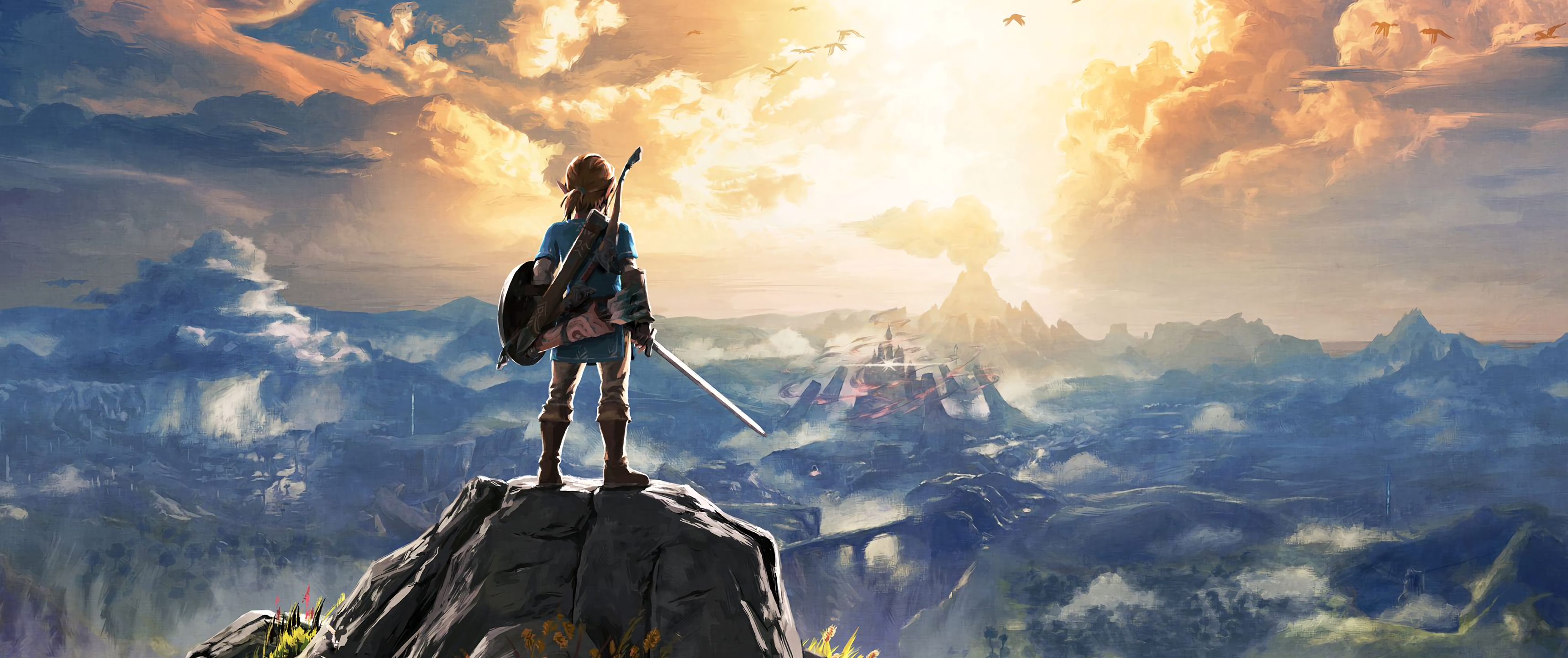Nintendo, Zelda, Link, video games, The Legend of Zelda: Breath of the Wild, The Legend of Zelda, HD Wallpaper