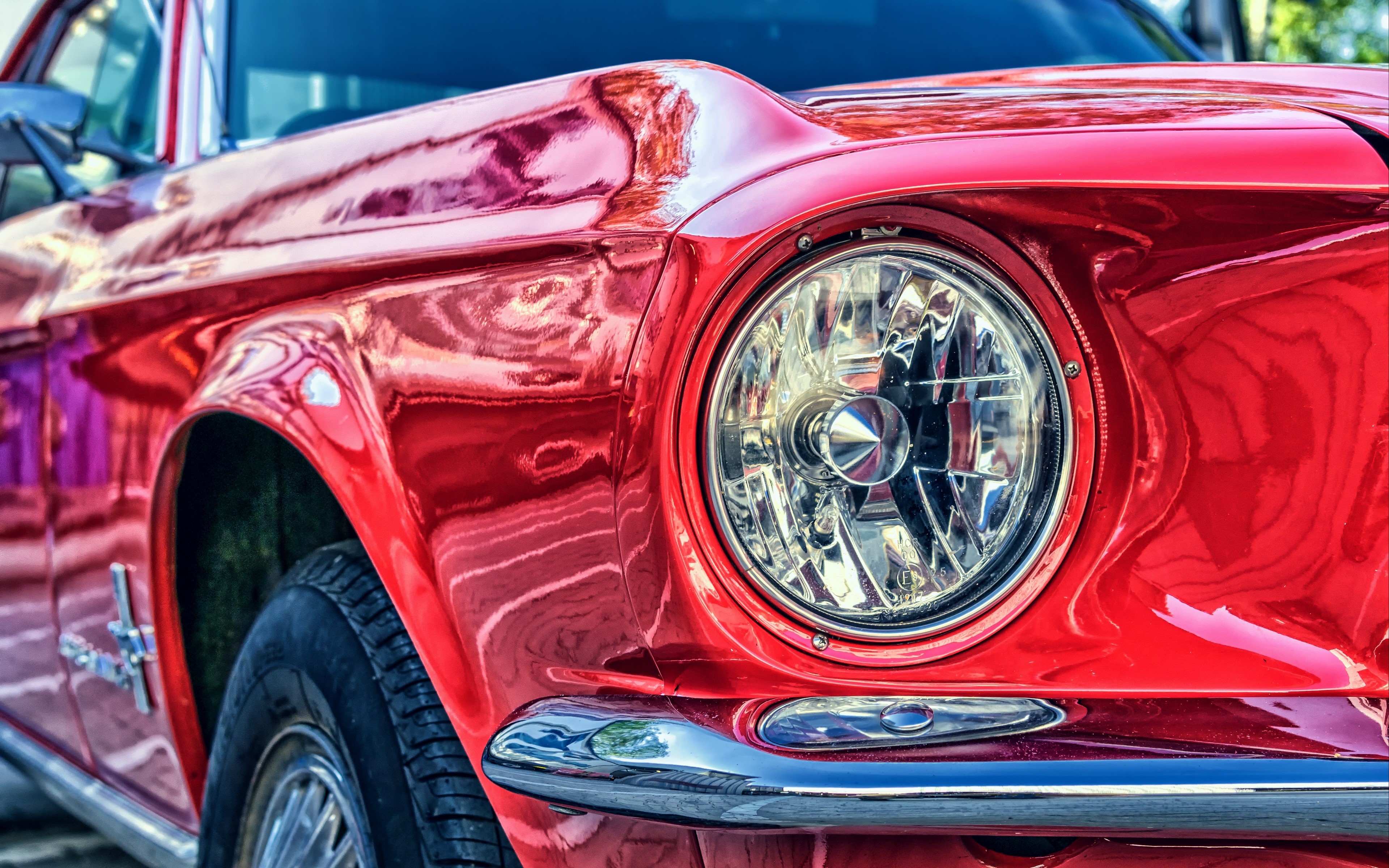 car, tuning, Ford Mustang, HD Wallpaper
