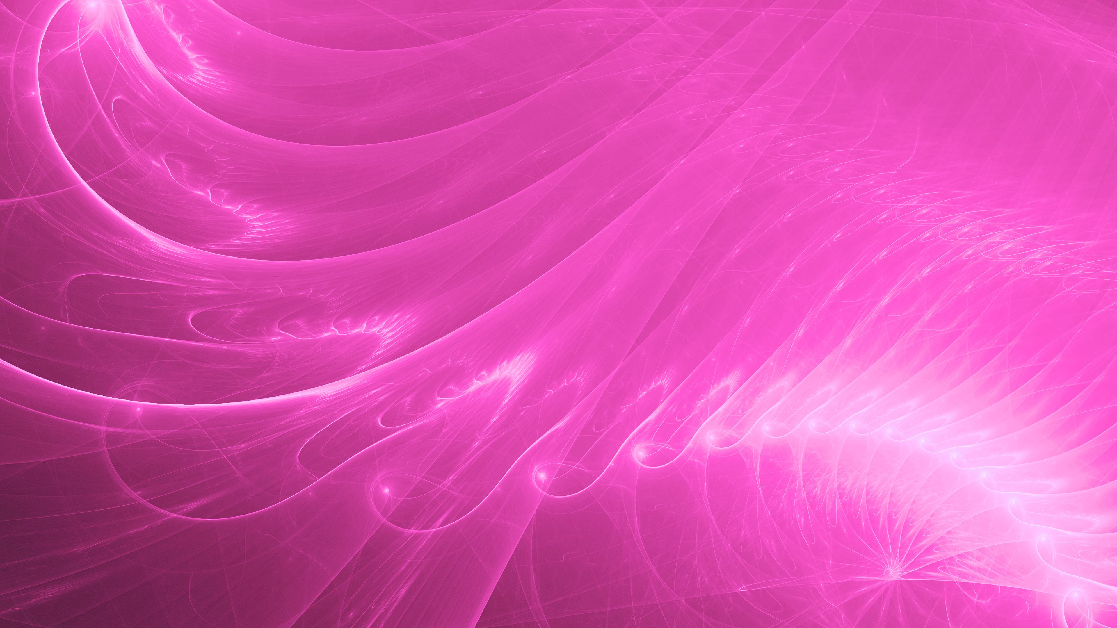 fractal, lines, glow, bright, tangled, 4k, HD Wallpaper